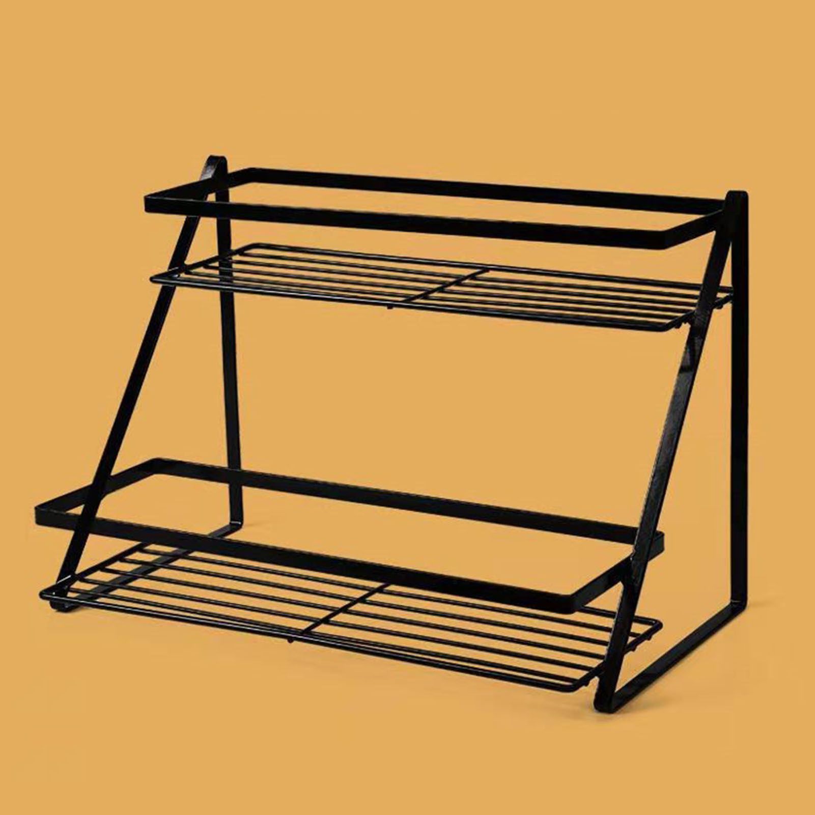 Kitchen Countertop Storage Rack Space Saving Multifunctional 2 Tiers Spice view 8