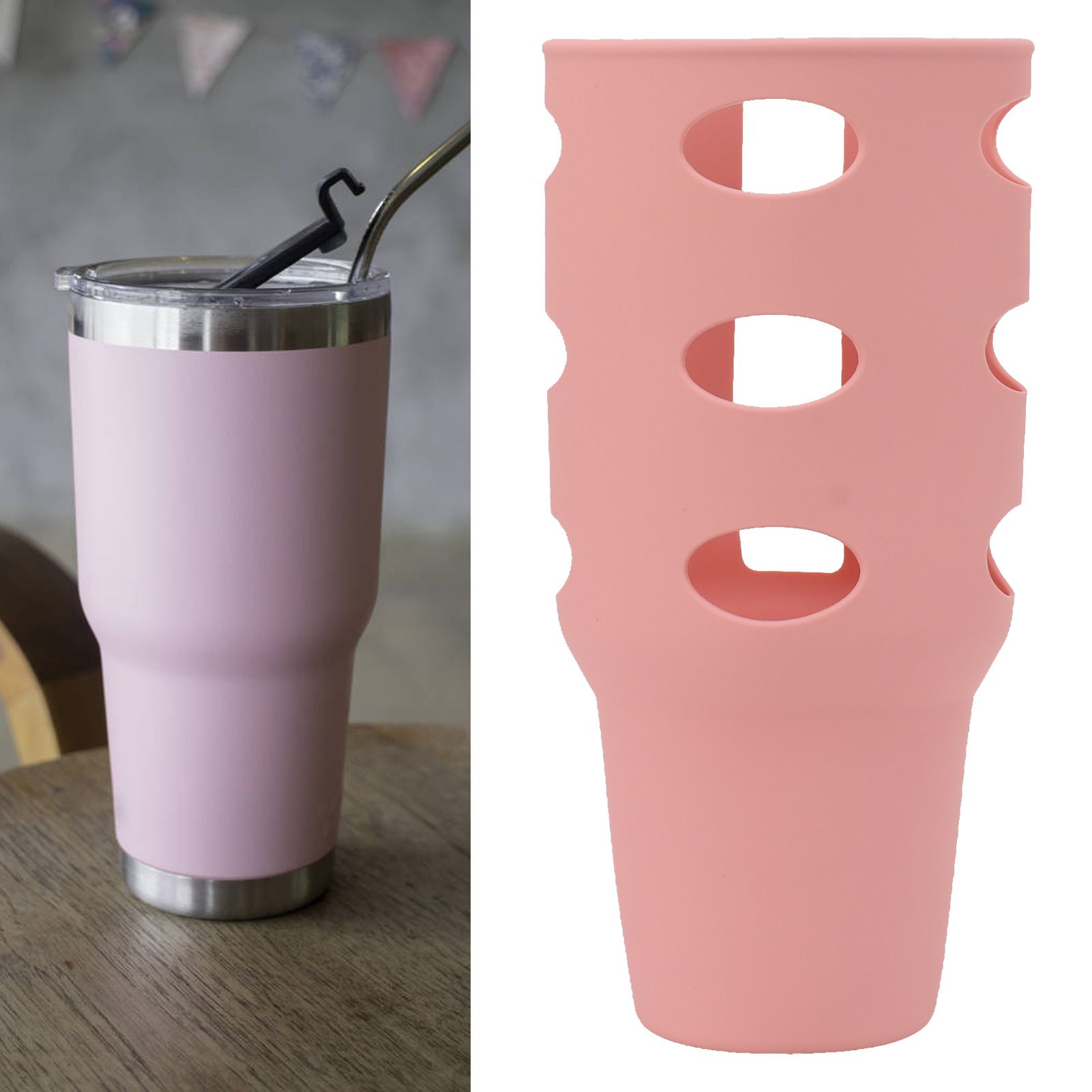 Silicone Boot for 40oz Insulated Cup Anti Slip Wear Proof Cup Protective view 12