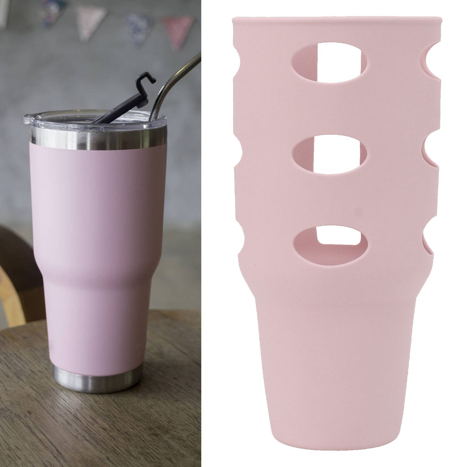 Silicone Boot for 40oz Insulated Cup Anti Slip Wear Proof Cup Protective view 12