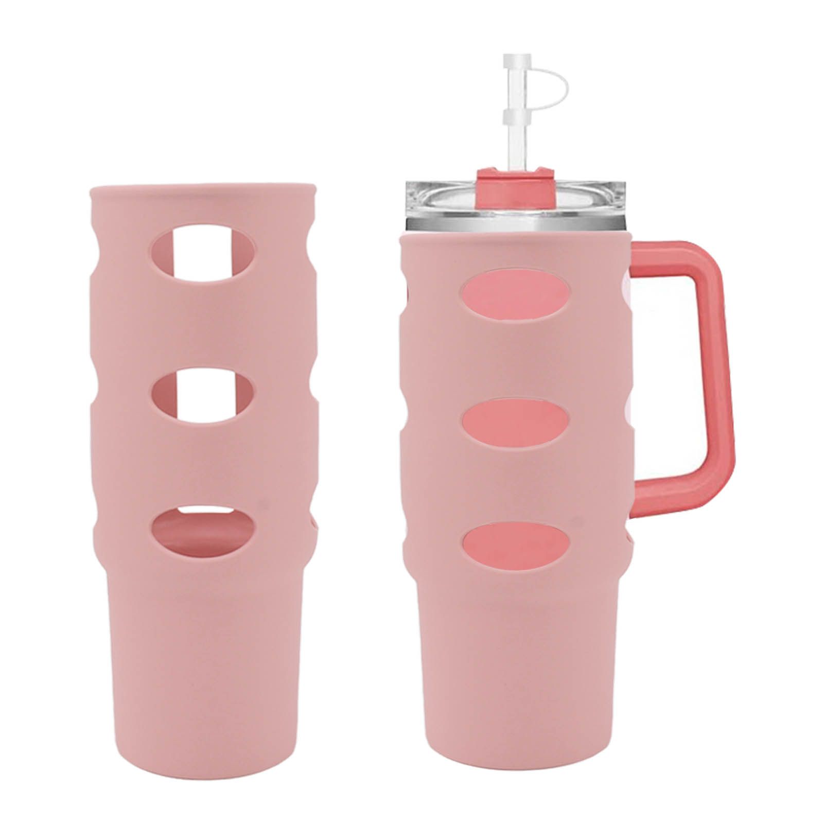 Cup Protector Sleeve Slip Resistant All Wrapped Detachable Silicone Water Cup view 11