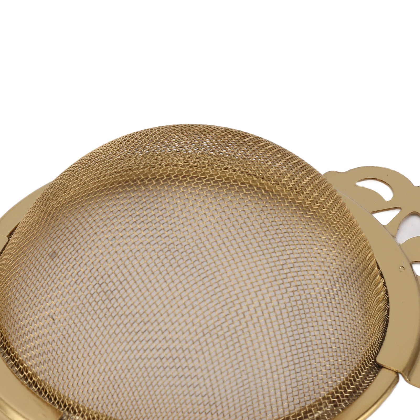 Stainless Steel Tea Strainers with Drip Bowl Double Handles Reusable Fine Mesh view 14