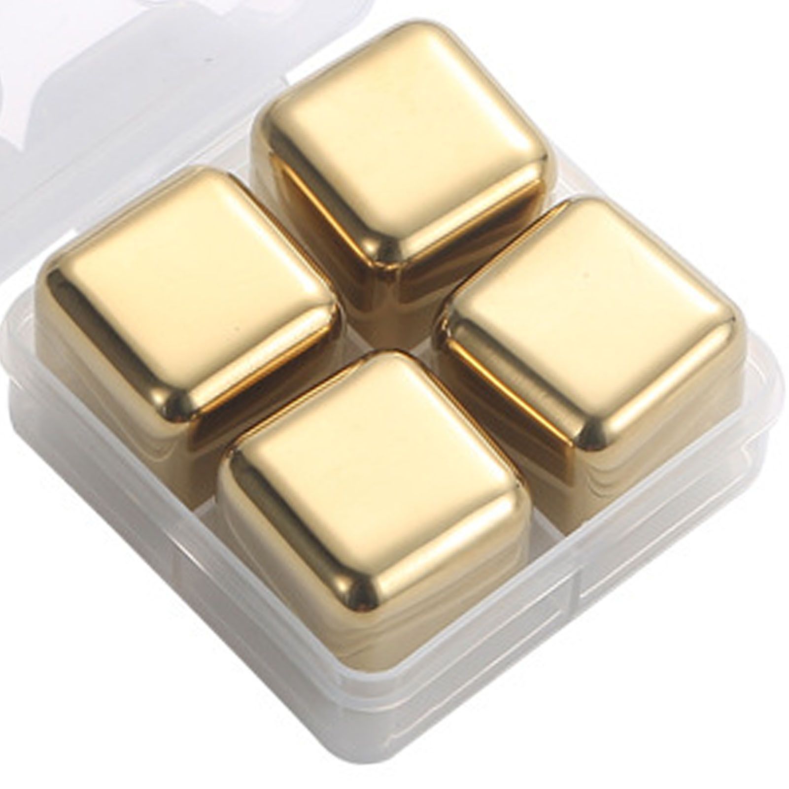 Metal Ice Cubes Stainless Steel Reusable Quick Chilling Clean Whiskey Stone view 8