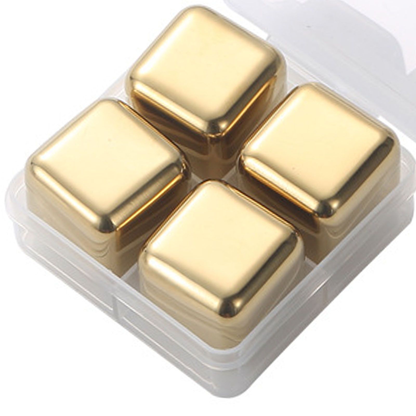 Metal Ice Cubes Stainless Steel Reusable Quick Chilling Clean Whiskey Stone view 9