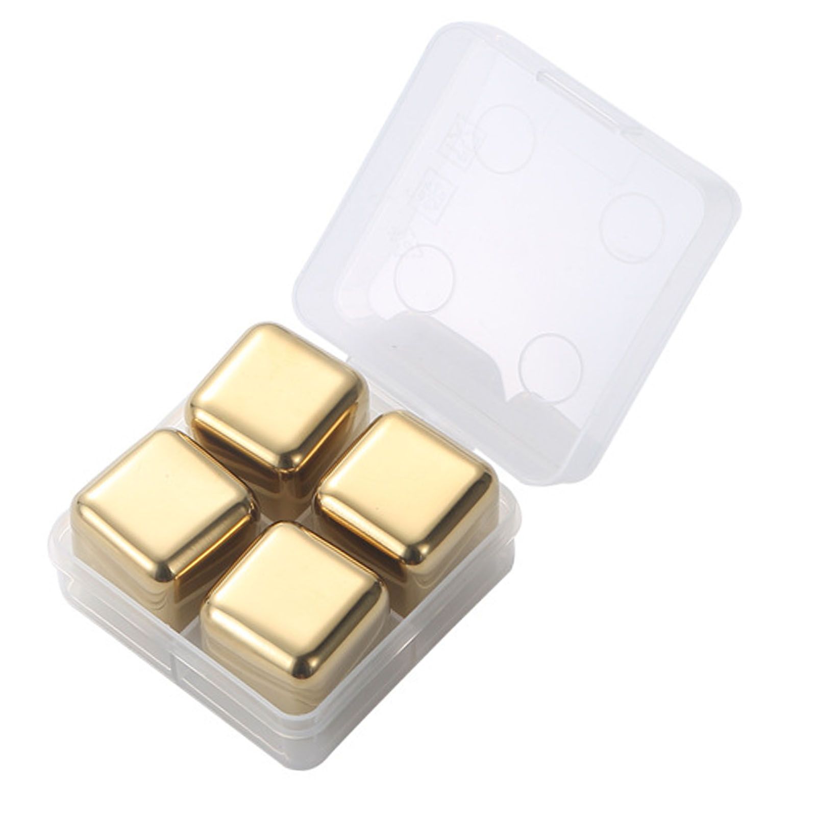 Metal Ice Cubes Stainless Steel Reusable Quick Chilling Clean Whiskey Stone view 10