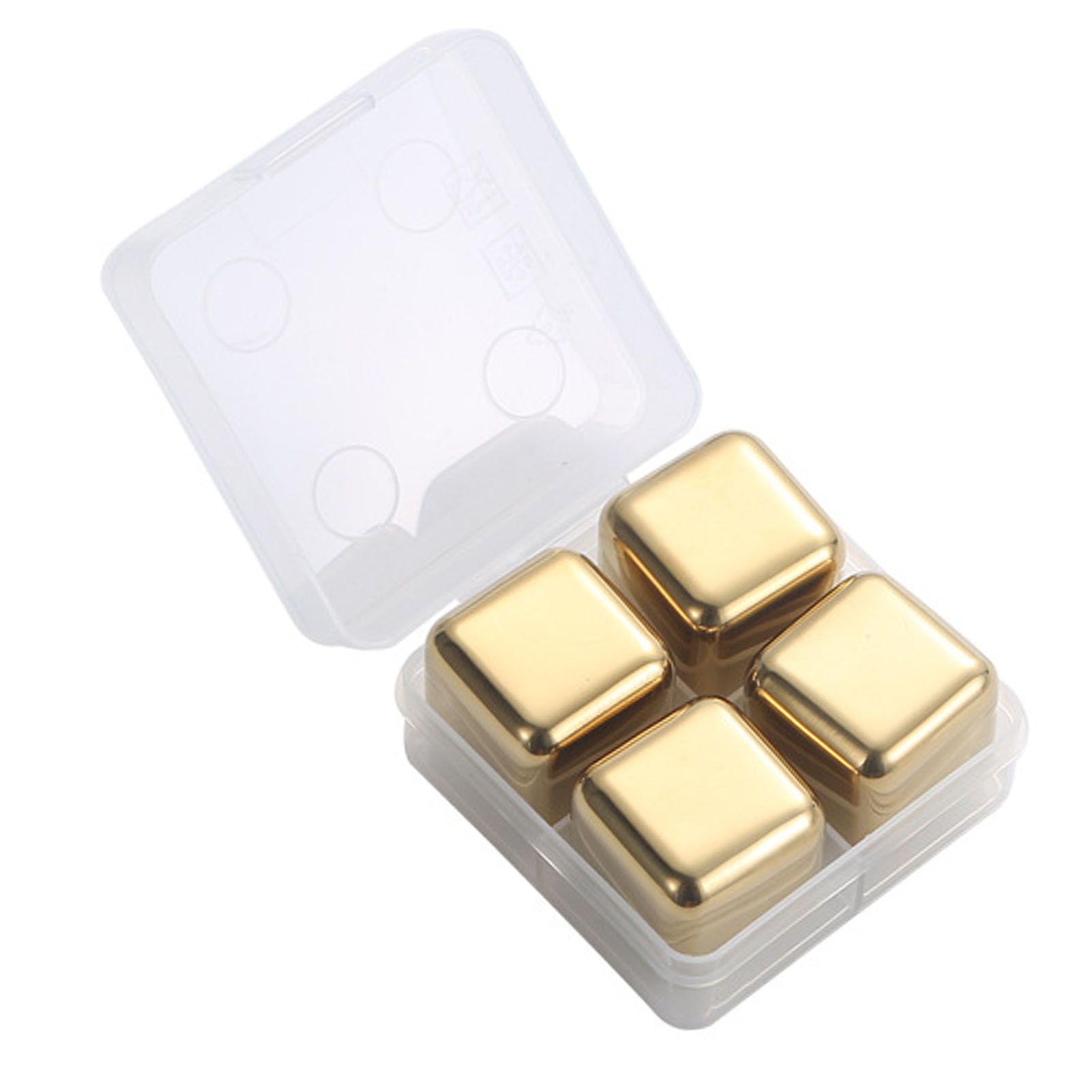 Metal Ice Cubes Stainless Steel Reusable Quick Chilling Clean Whiskey Stone view 12