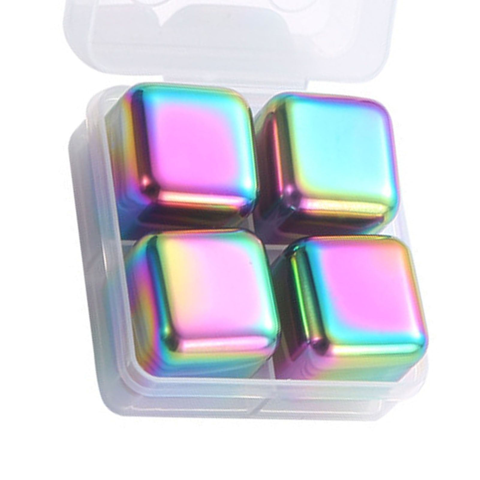 Metal Ice Cubes Stainless Steel Reusable Quick Chilling Clean Whiskey Stone view 10