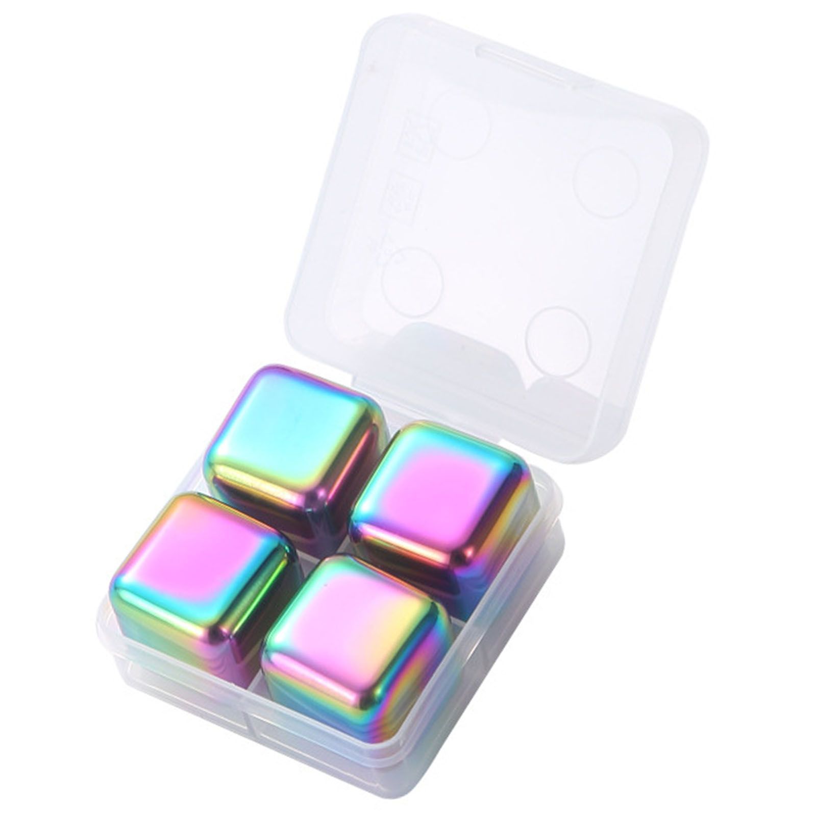 Metal Ice Cubes Stainless Steel Reusable Quick Chilling Clean Whiskey Stone view 11