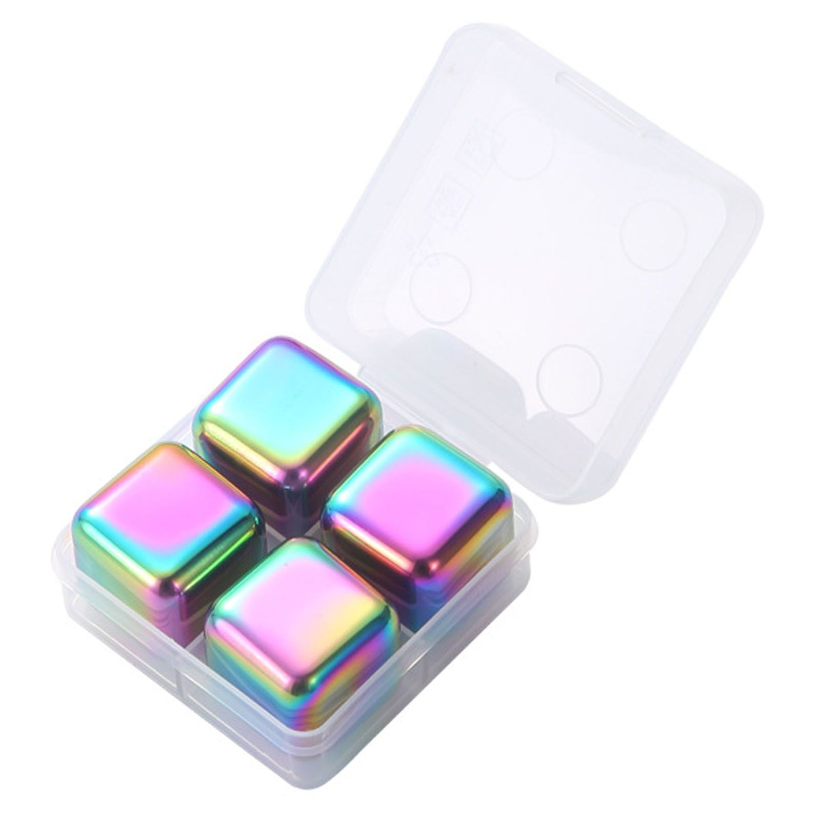 Metal Ice Cubes Stainless Steel Reusable Quick Chilling Clean Whiskey Stone view 12
