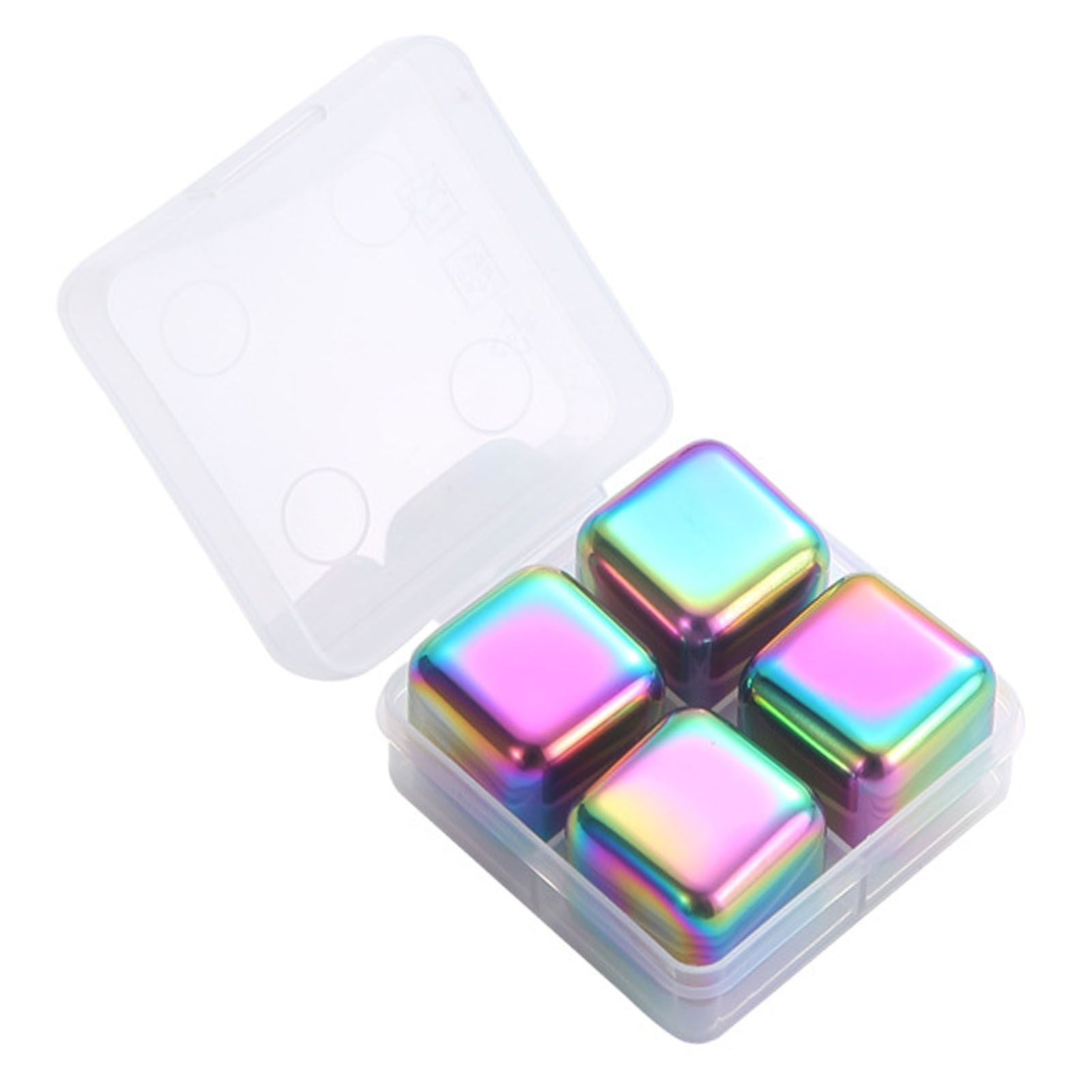 Metal Ice Cubes Stainless Steel Reusable Quick Chilling Clean Whiskey Stone view 13