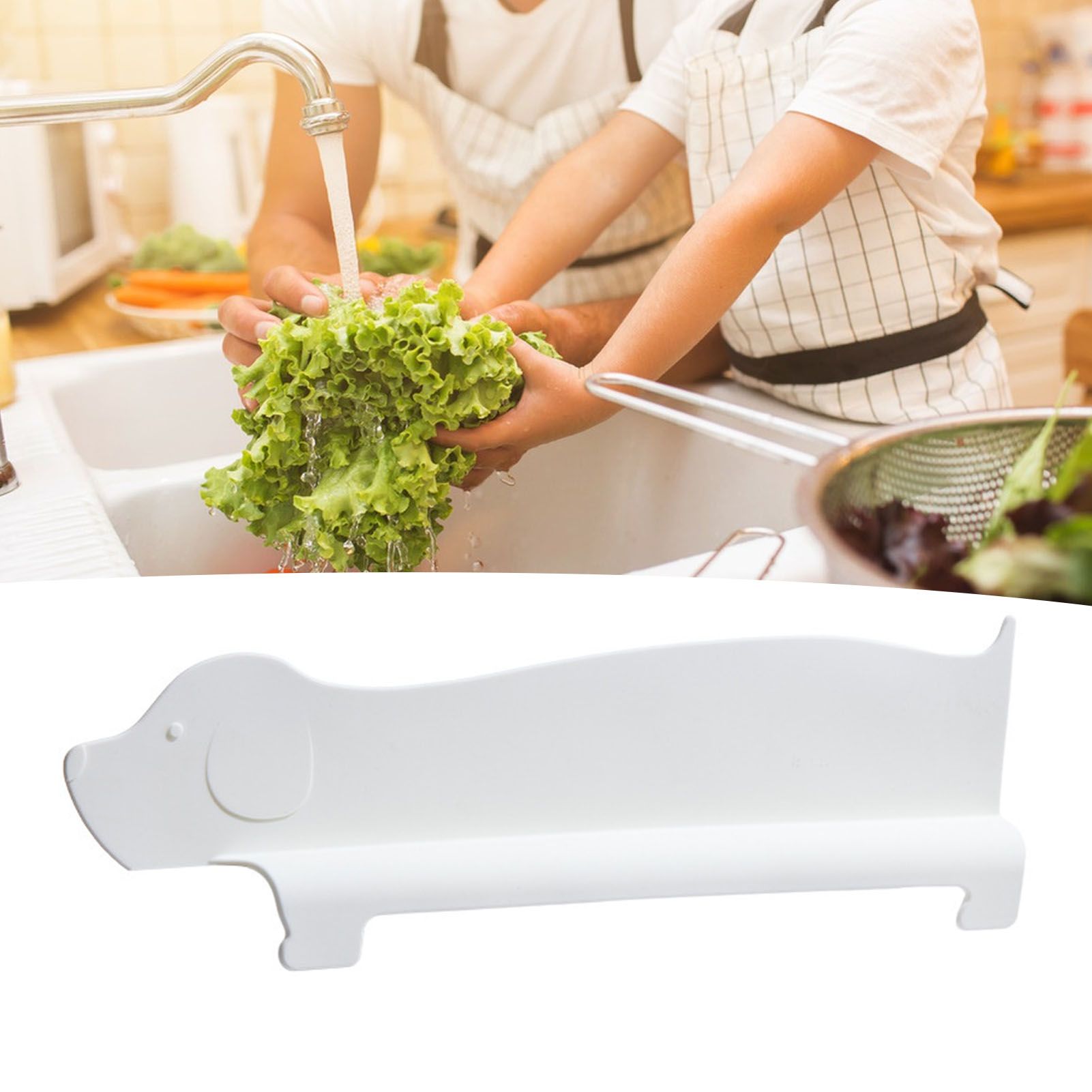 Sink Splash Guard Versatile Splash Proof Heat Resistant Rugged Kitchen Sink view 4
