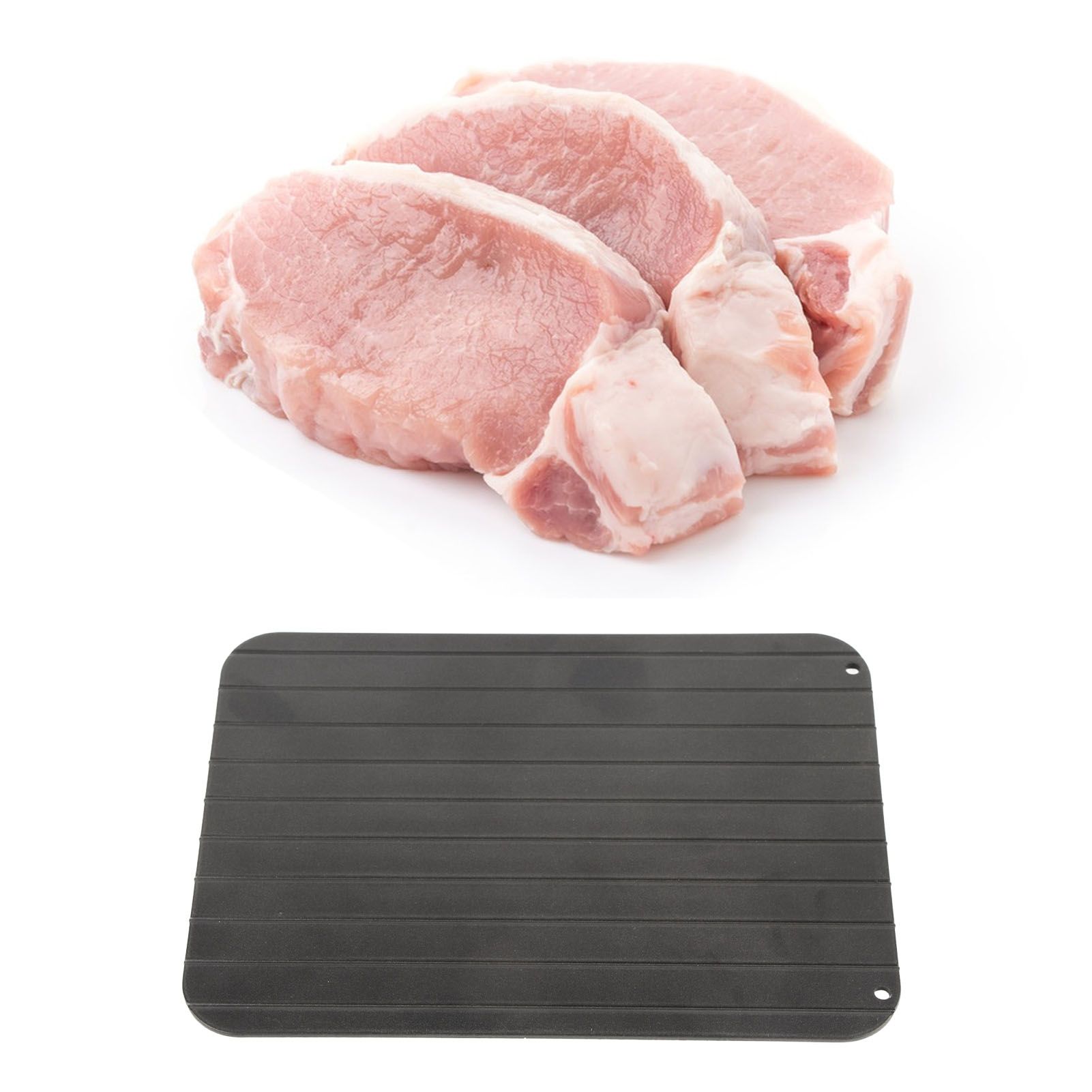 Quick Defrosting Tray Non Stick Coating Rugged Highly Efficient Defrosting view 7