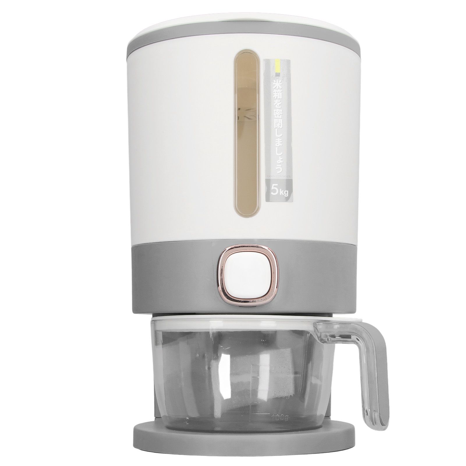 Rice Dispenser Household Food Grade Dry Sealed Grain Cereal Dispenser Bucket view 4