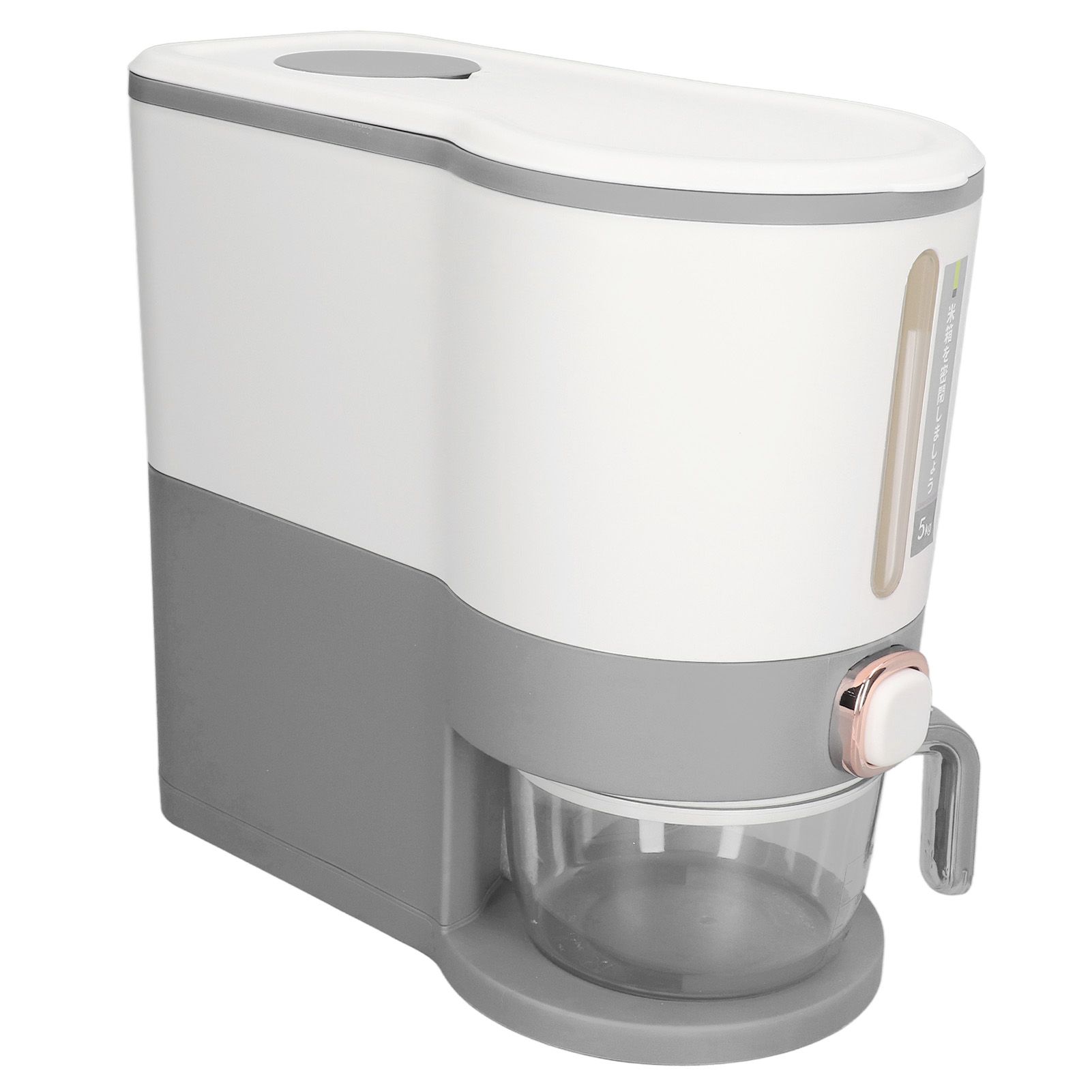 Rice Dispenser Household Food Grade Dry Sealed Grain Cereal Dispenser Bucket view 5