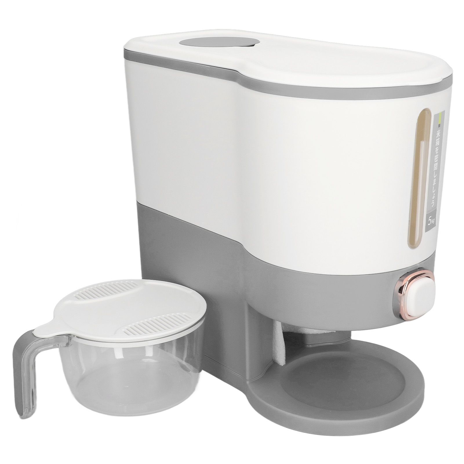 Rice Dispenser Household Food Grade Dry Sealed Grain Cereal Dispenser Bucket view 9