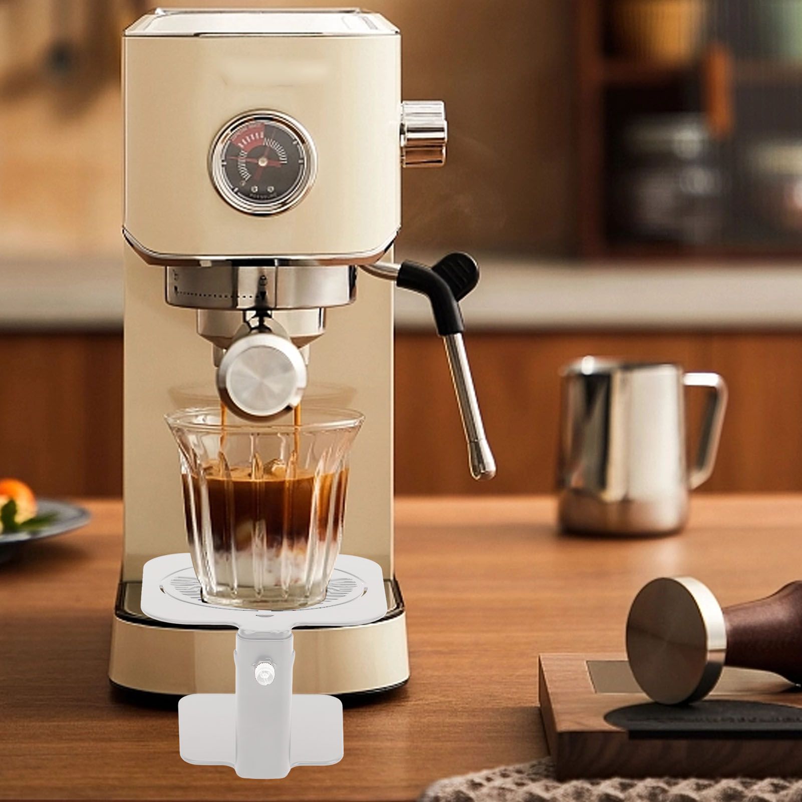 Coffee Weighing Rack Carbon Steel Adjustable Height Waterproof Scale Rod view 12