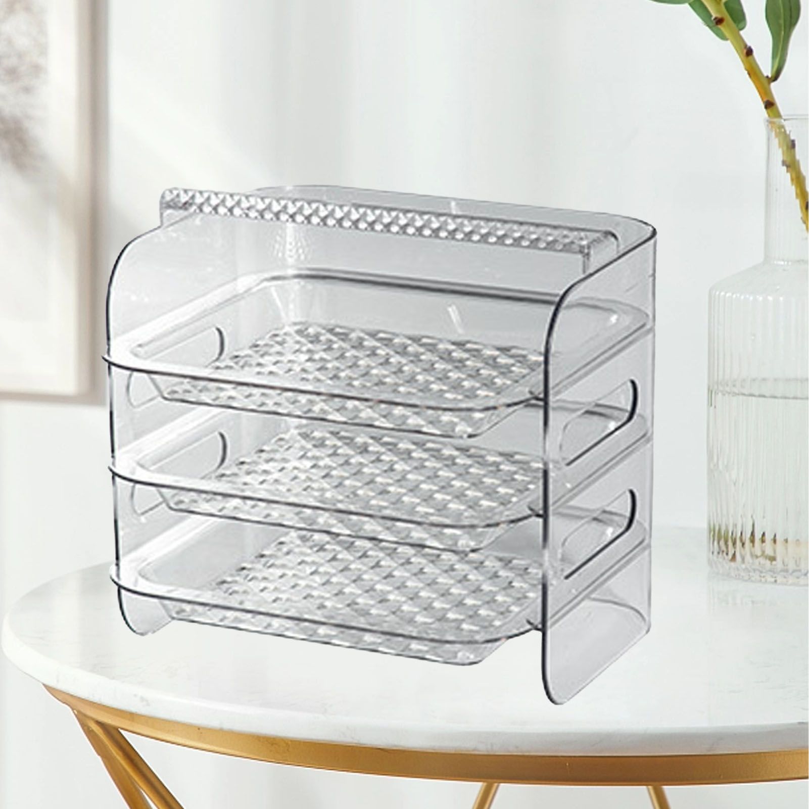 Multi Layer Food Tray Multifunctional Strong Capacity Durable Vegetable Fruit view 3