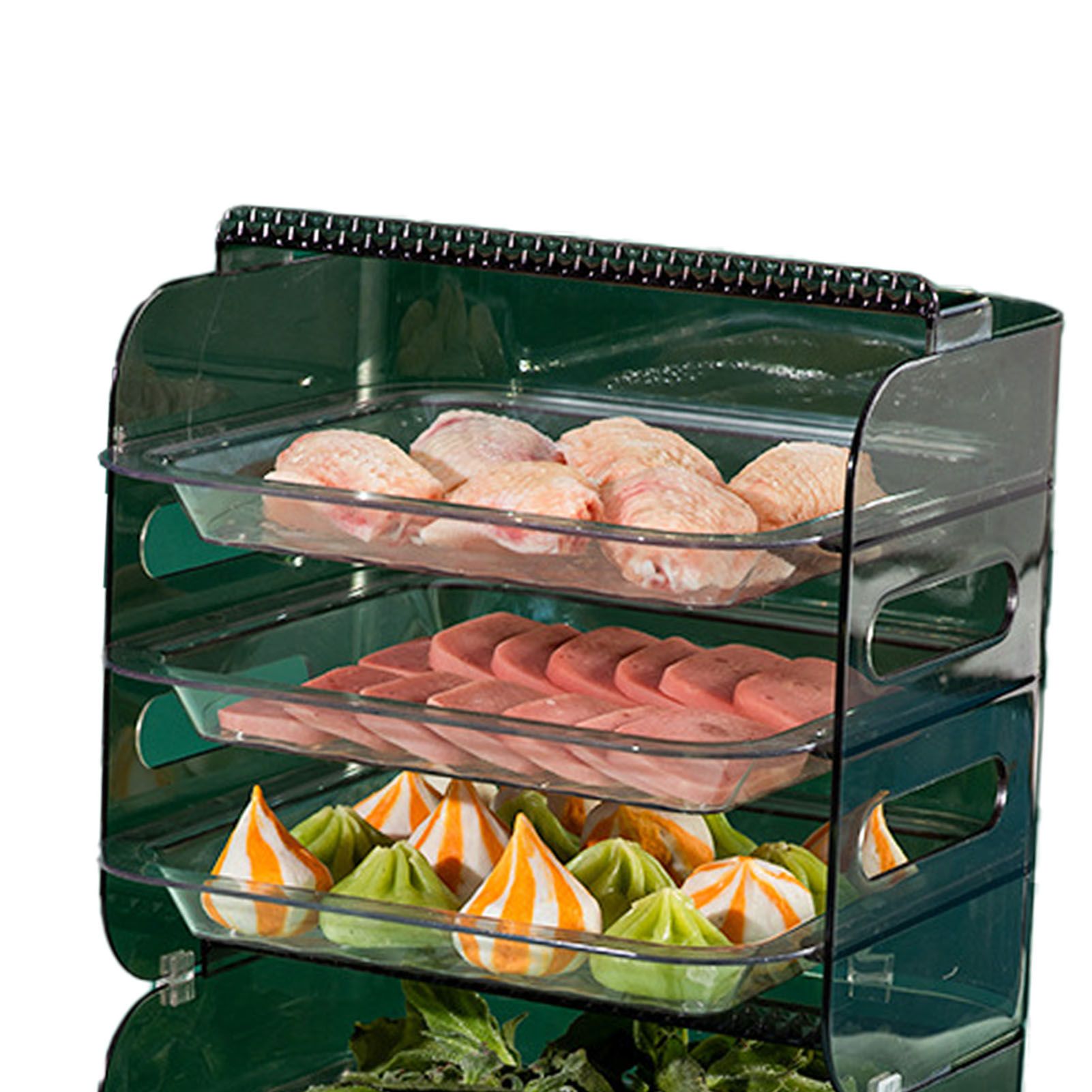 Multi Layer Food Tray Multifunctional Strong Capacity Durable Vegetable Fruit view 8