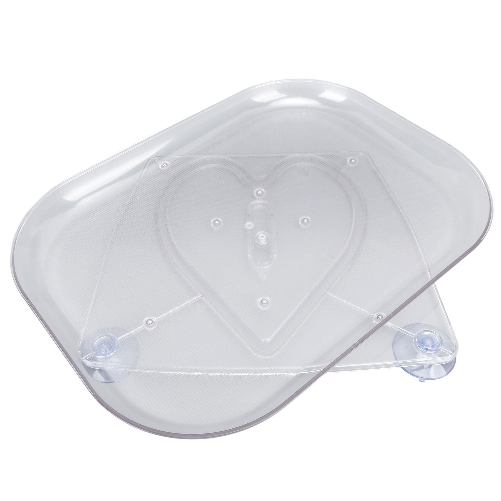 Refrigerator Turntable Organizer Transparent Rectangular Countertop Condiment view 5