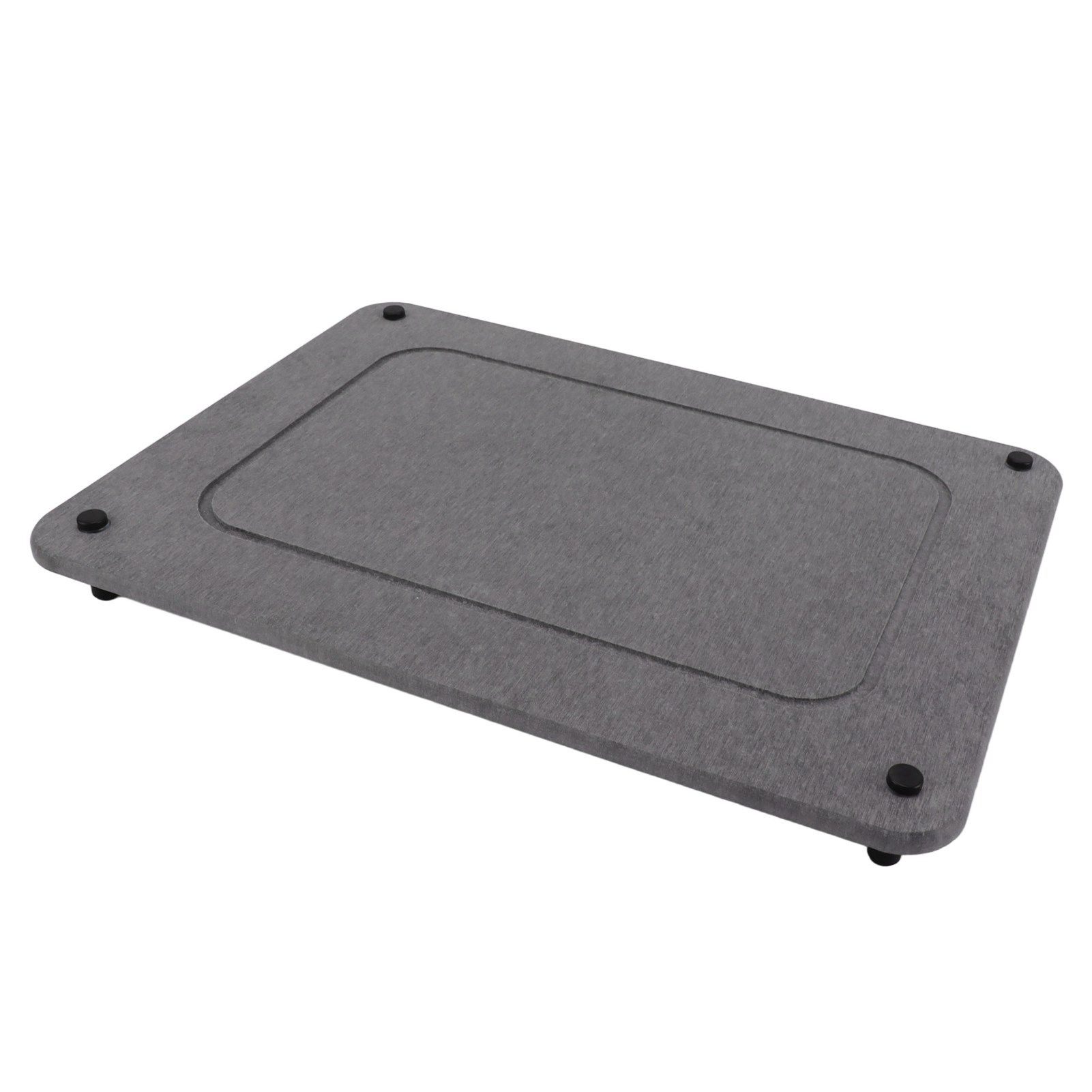 Fast Drying Sink Tray Anti Slip Water Absorption Diatomaceous Earth Sink Caddy view 3