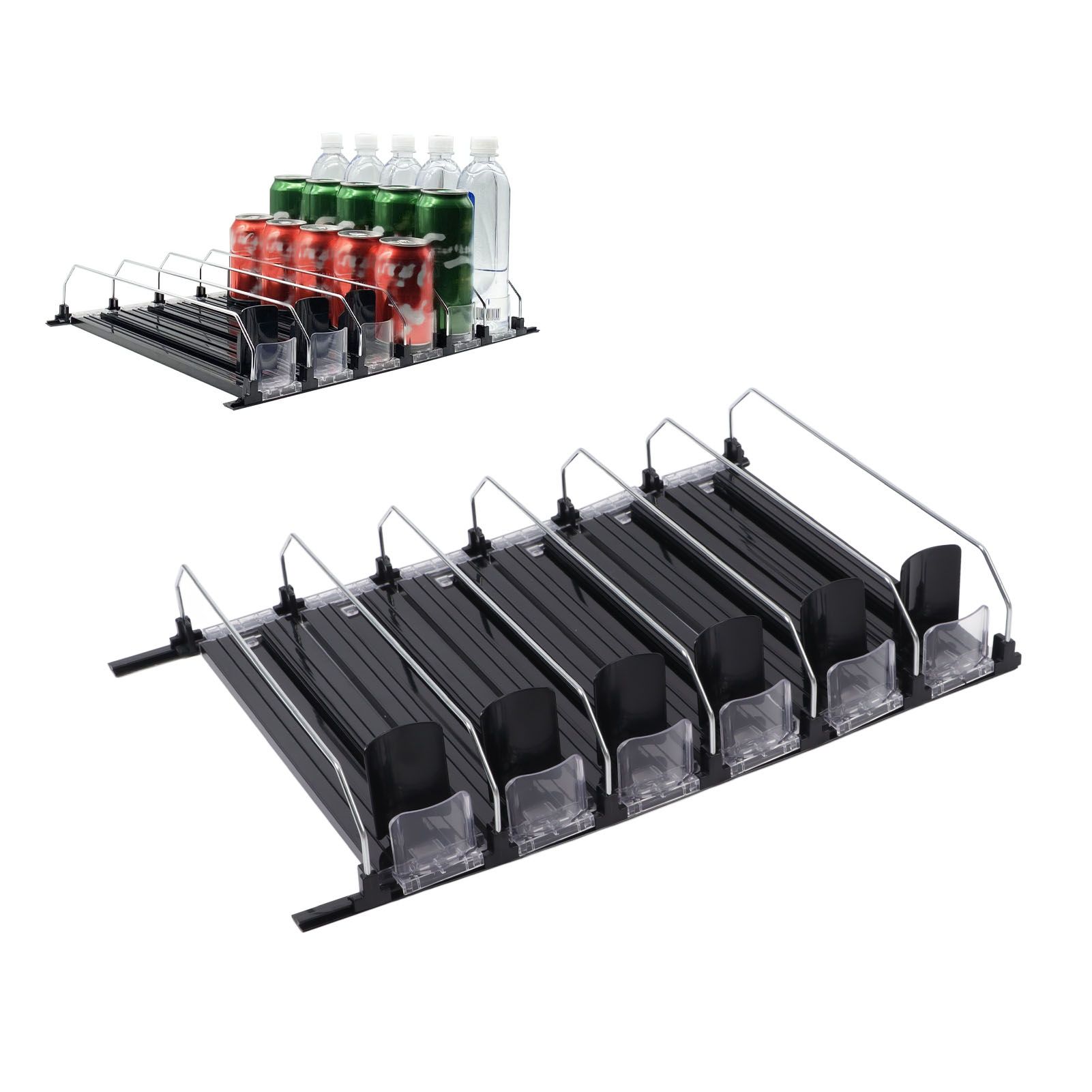 Automatic Drink Pusher Glide Width Adjustable Simple Operation Labor Space view 11