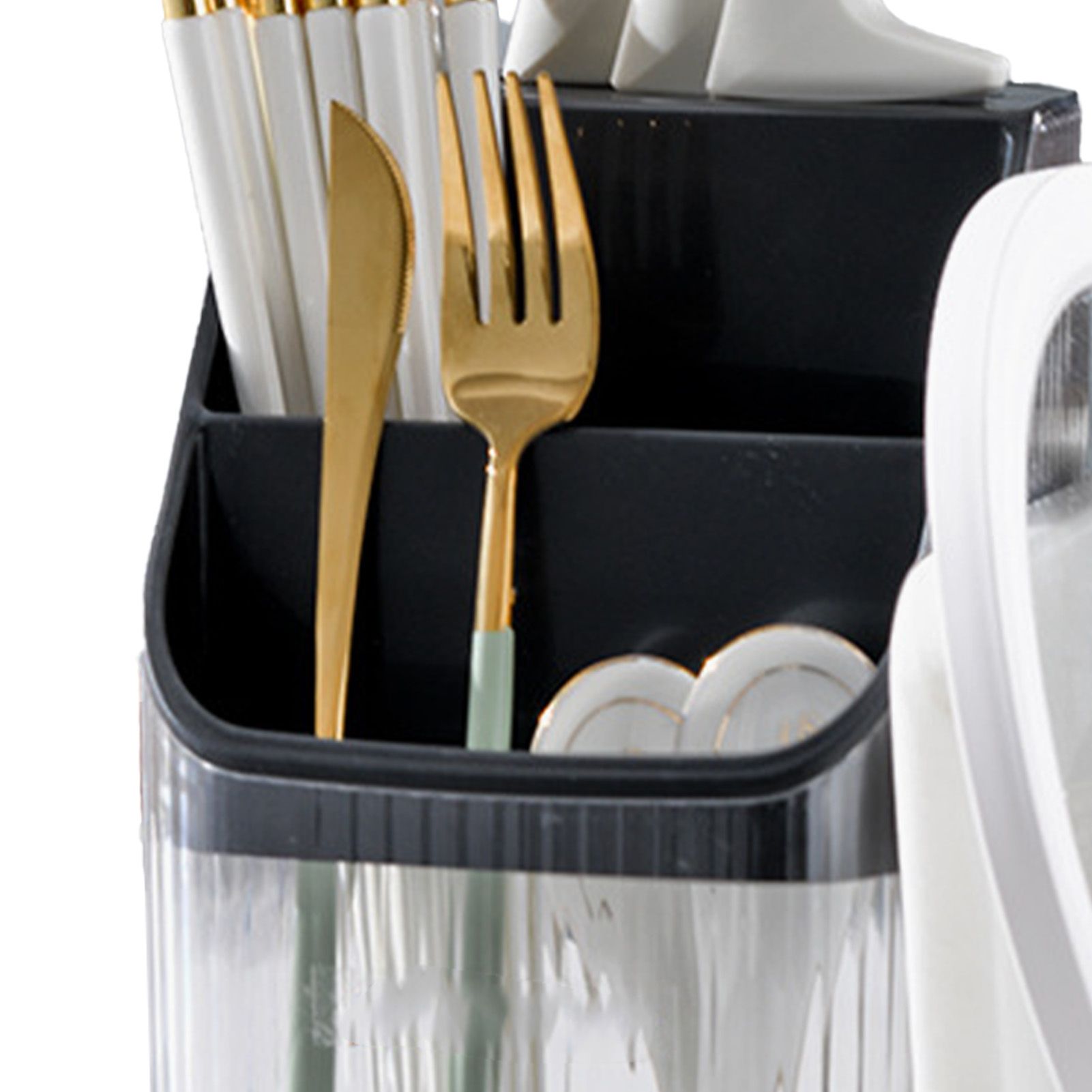 Multifunctional Kitchen Storage Rack Kitchen Countertop Cutting Board Pot view 12
