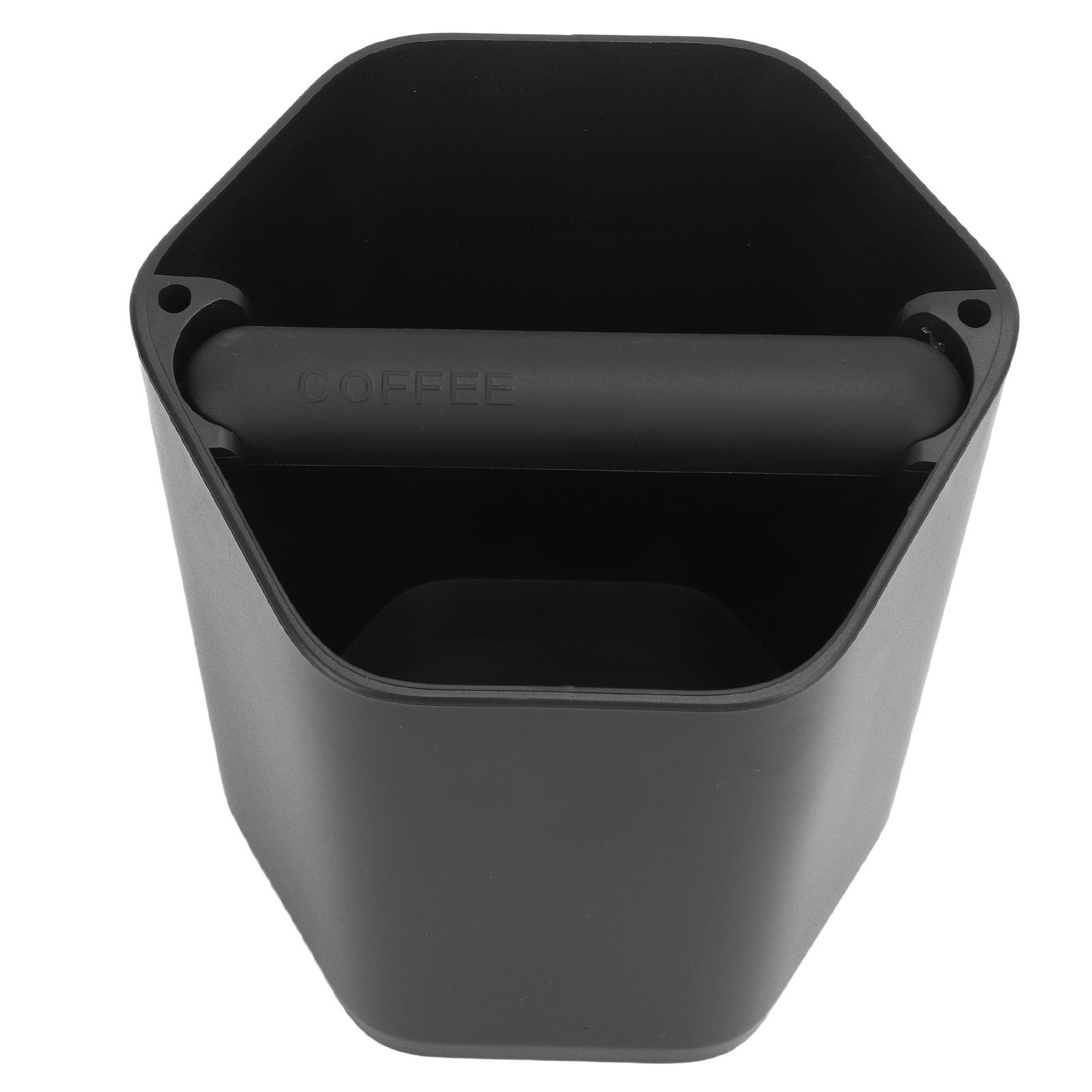 Coffee Knock Box Large Capacity Coffee Grounds Knock Box with Knock Bar and view 5