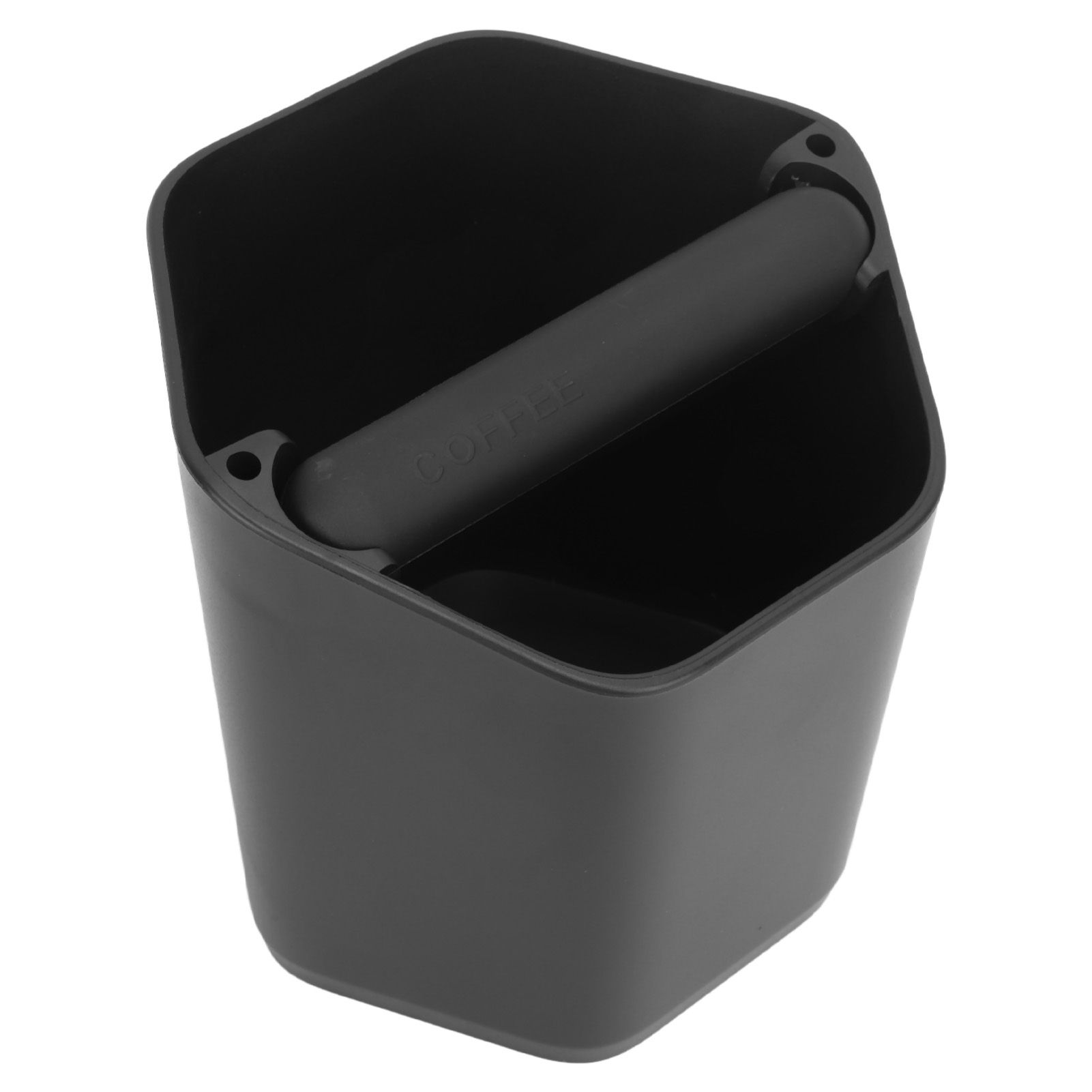 Coffee Knock Box Large Capacity Coffee Grounds Knock Box with Knock Bar and view 7