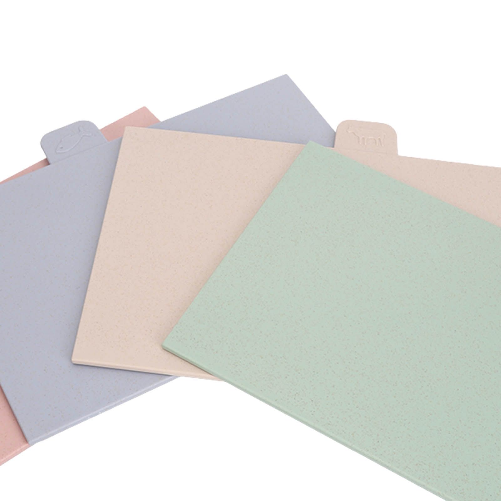 4pcs Color Coded Cutting Boards Set with Holder Double Sided Use Classified view 15