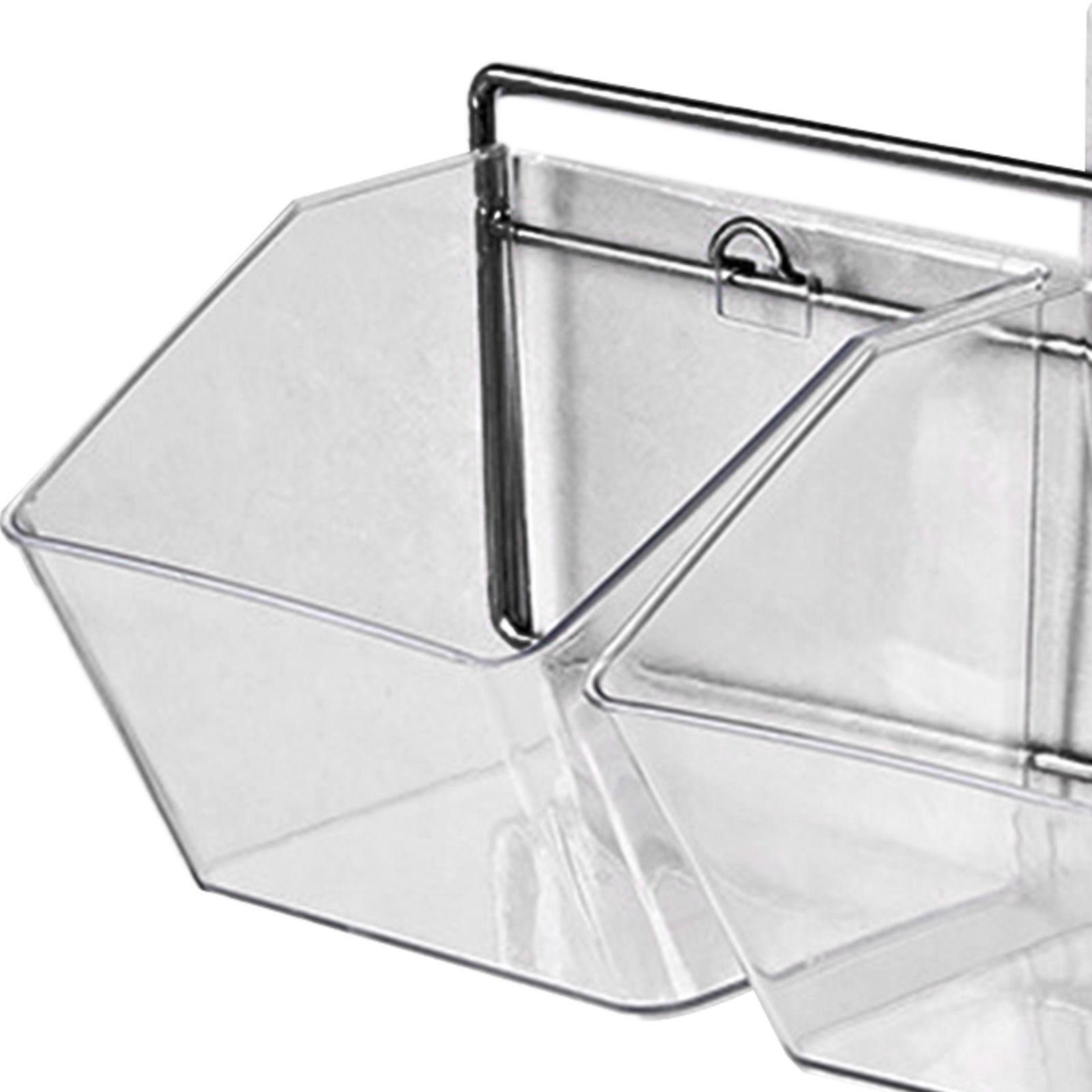 Wall Mounted Storage Container 3 Layer Wall Hanging Kitchen Storage Box for view 8