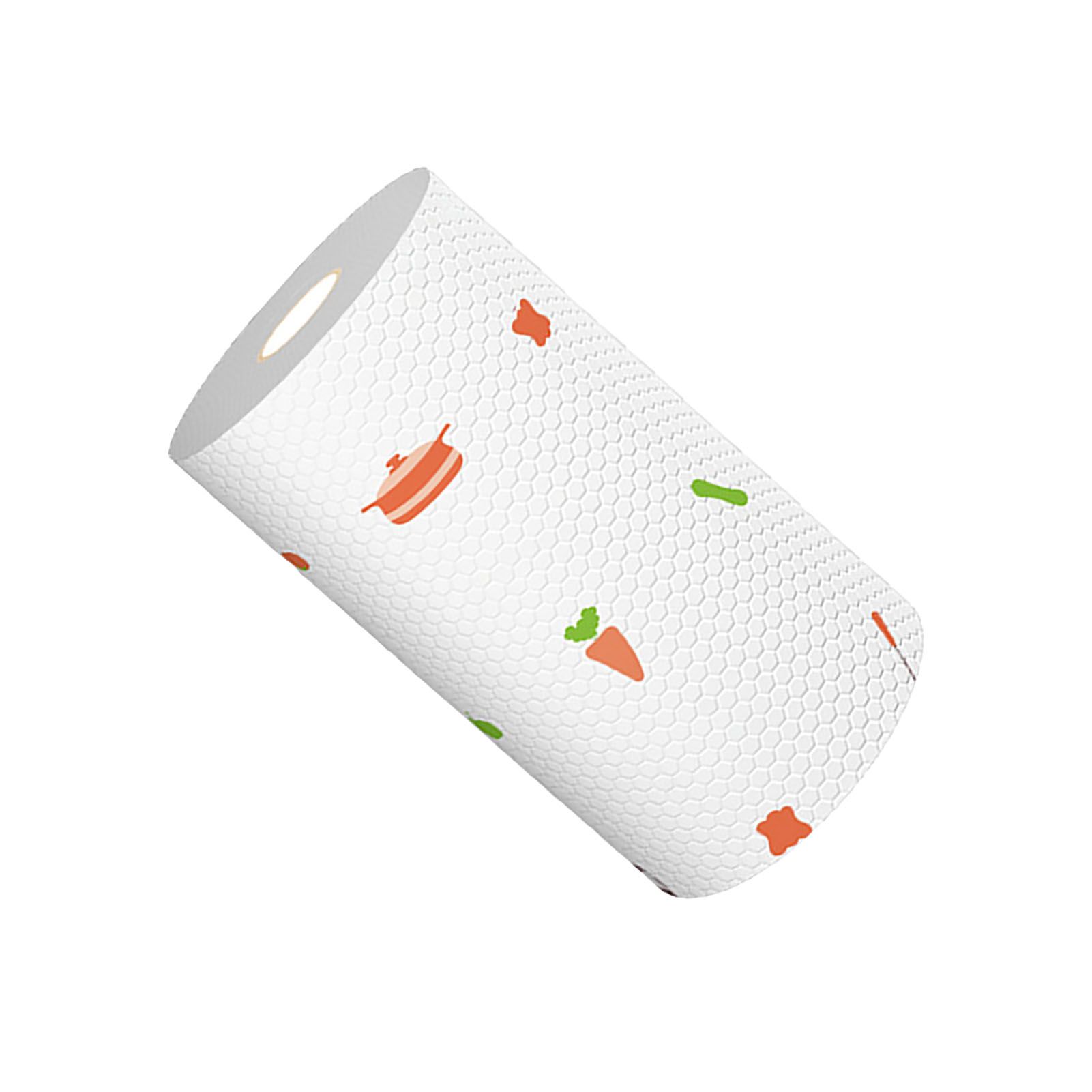 50 PCS Kitchen Paper Towels Wet Dry Use One Time Use Polyester Dish Paper view 2