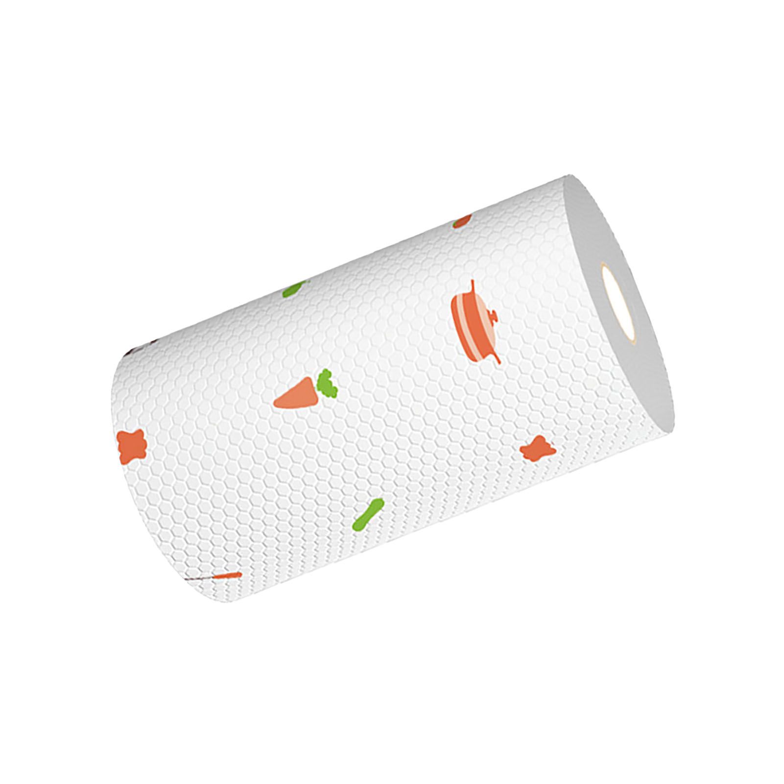 50 PCS Kitchen Paper Towels Wet Dry Use One Time Use Polyester Dish Paper view 3