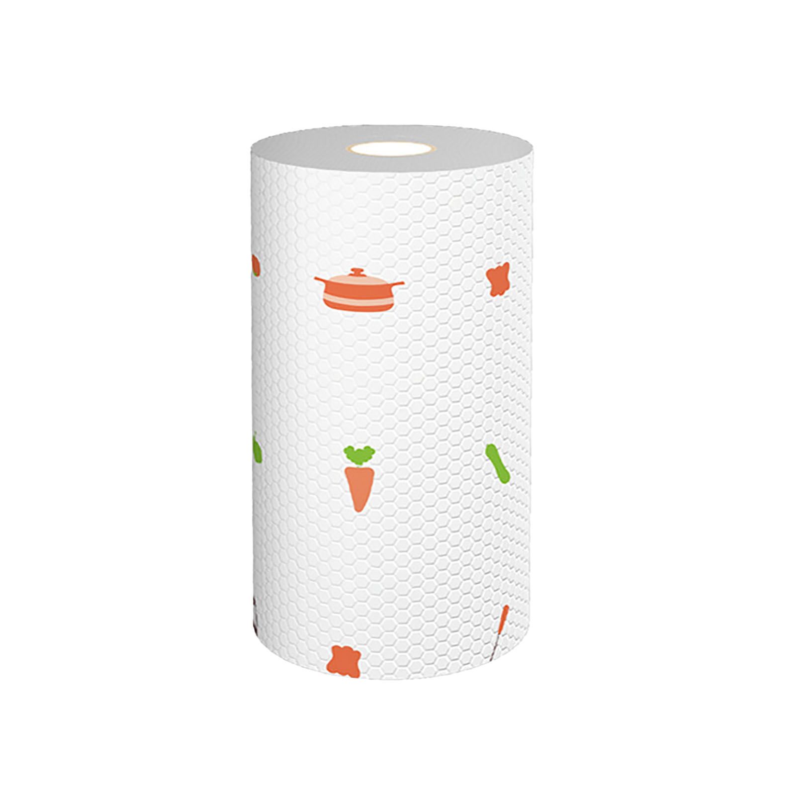50 PCS Kitchen Paper Towels Wet Dry Use One Time Use Polyester Dish Paper view 4