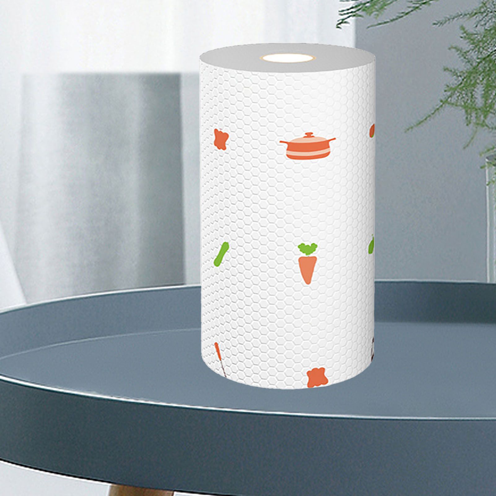 50 PCS Kitchen Paper Towels Wet Dry Use One Time Use Polyester Dish Paper view 5