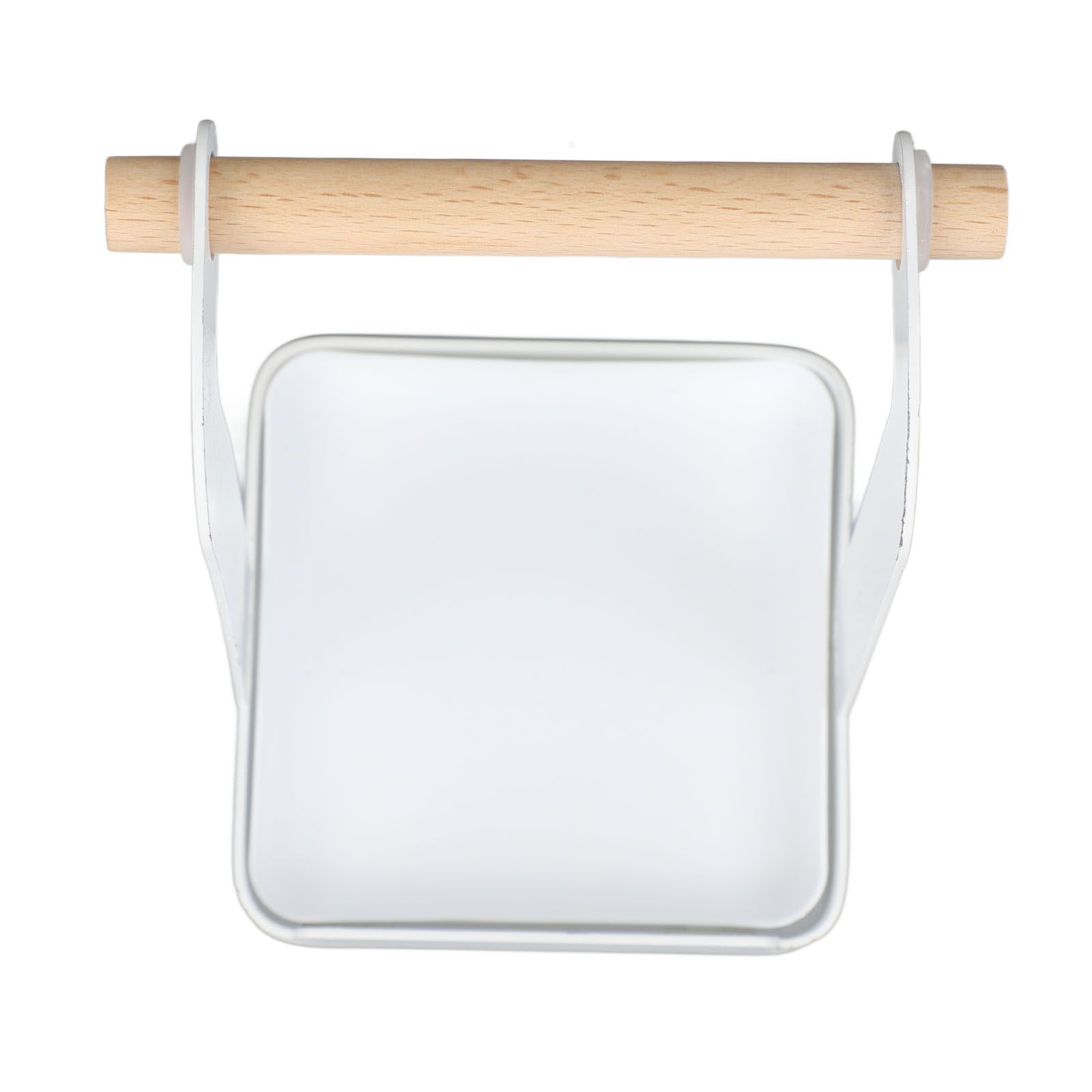 Pot Lid Holder Rack Multifunction Prevent Slip Iron Basin Wood Rack Cooking view 10