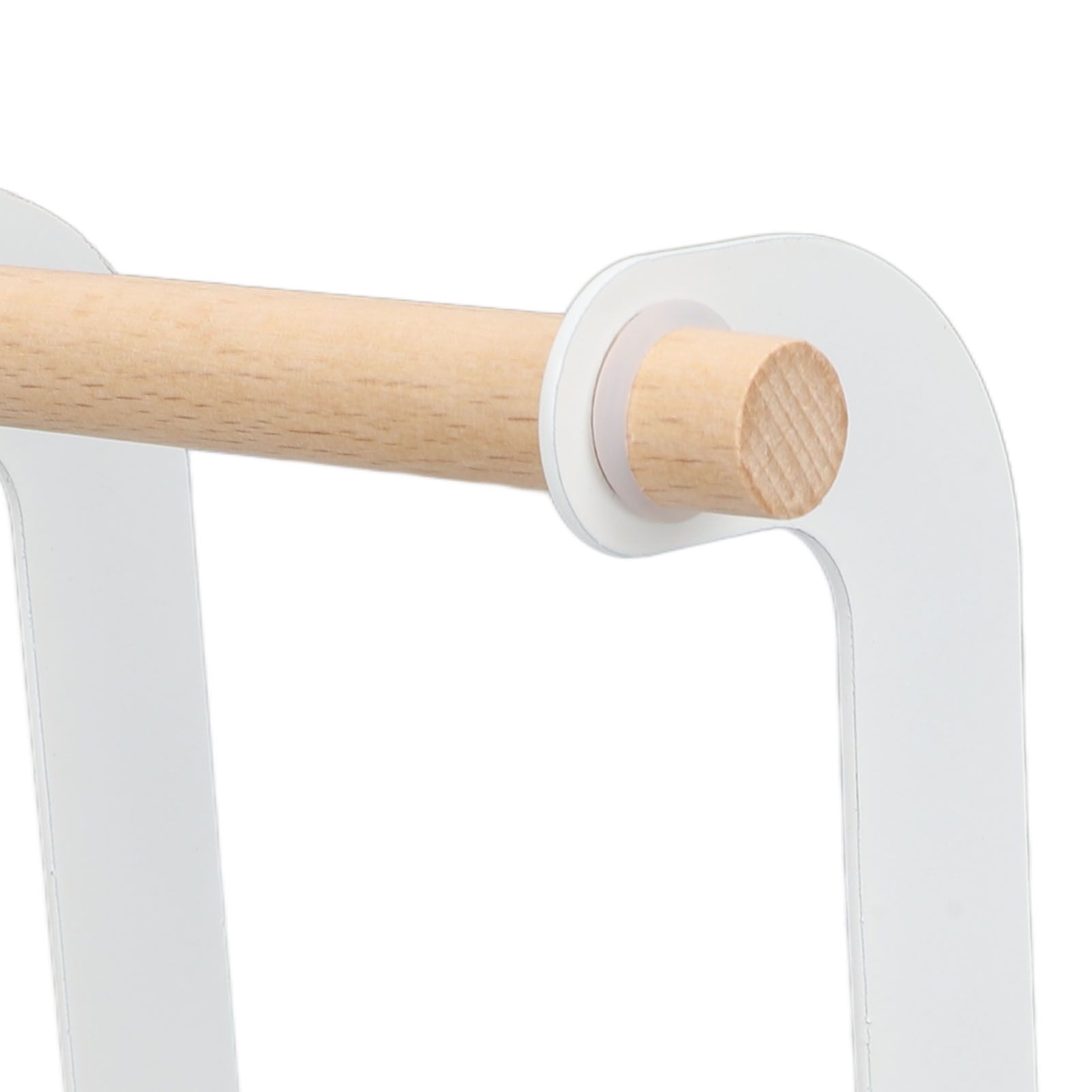 Pot Lid Holder Rack Multifunction Prevent Slip Iron Basin Wood Rack Cooking view 15