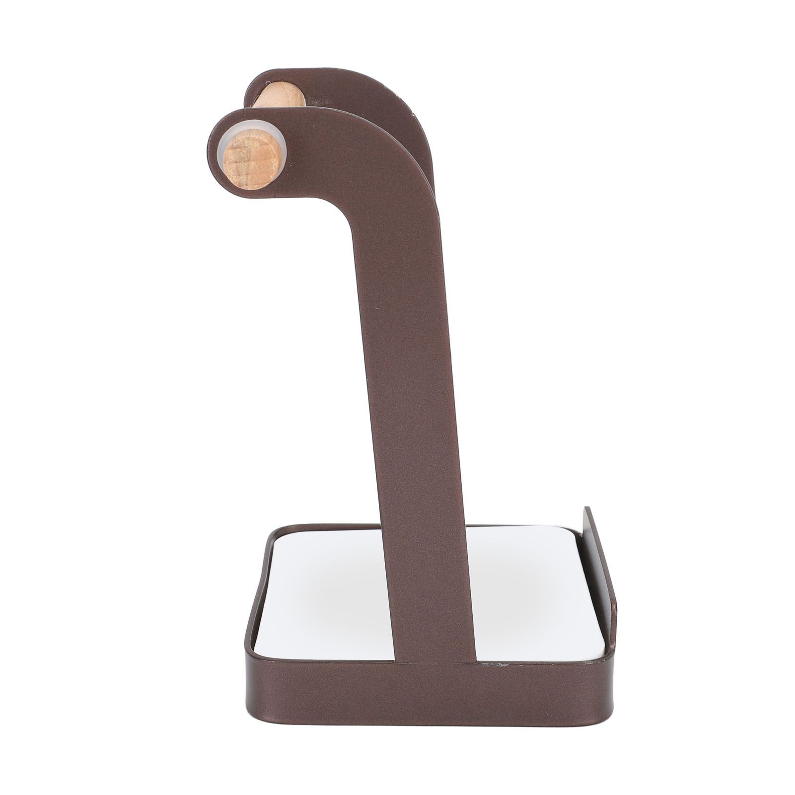 Pot Lid Holder Rack Multifunction Prevent Slip Iron Basin Wood Rack Cooking view 5