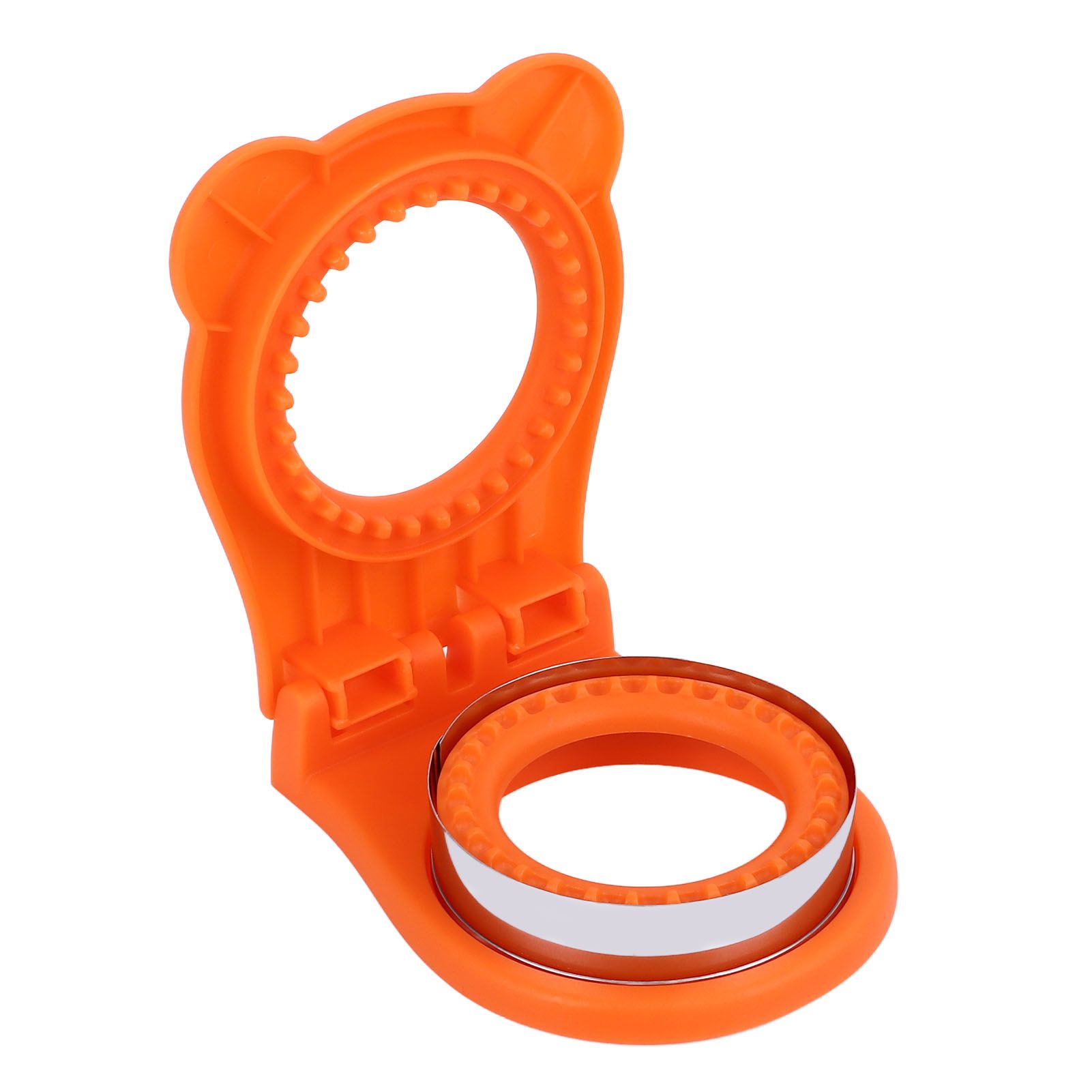 Sandwich Cutter Mold Manual Cake Bread Cutter Sealer Tool Round for Kitchen view 2