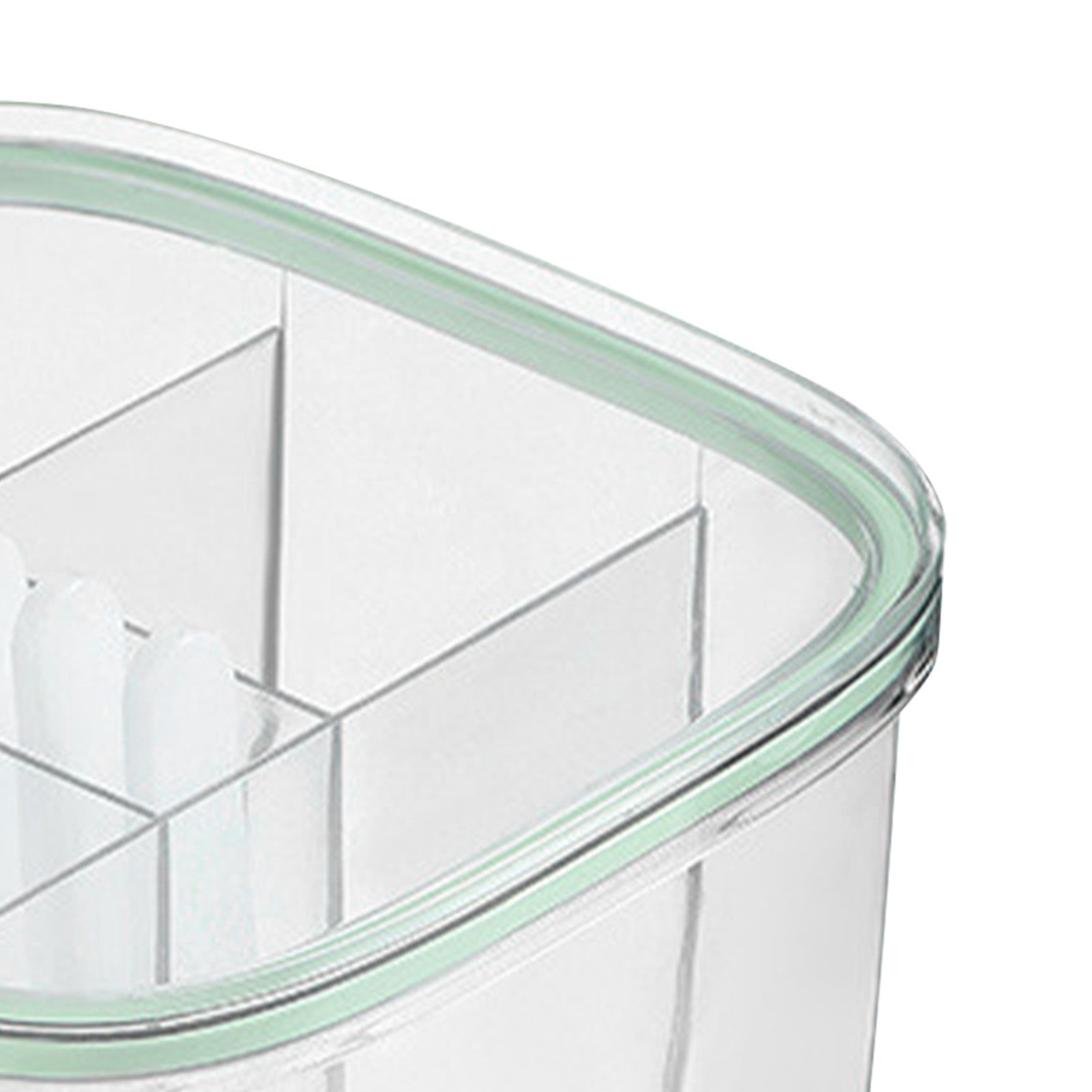 Seasoning Box 4 Compartments Transparent Window Strong PET Seasoning Jar with view 9
