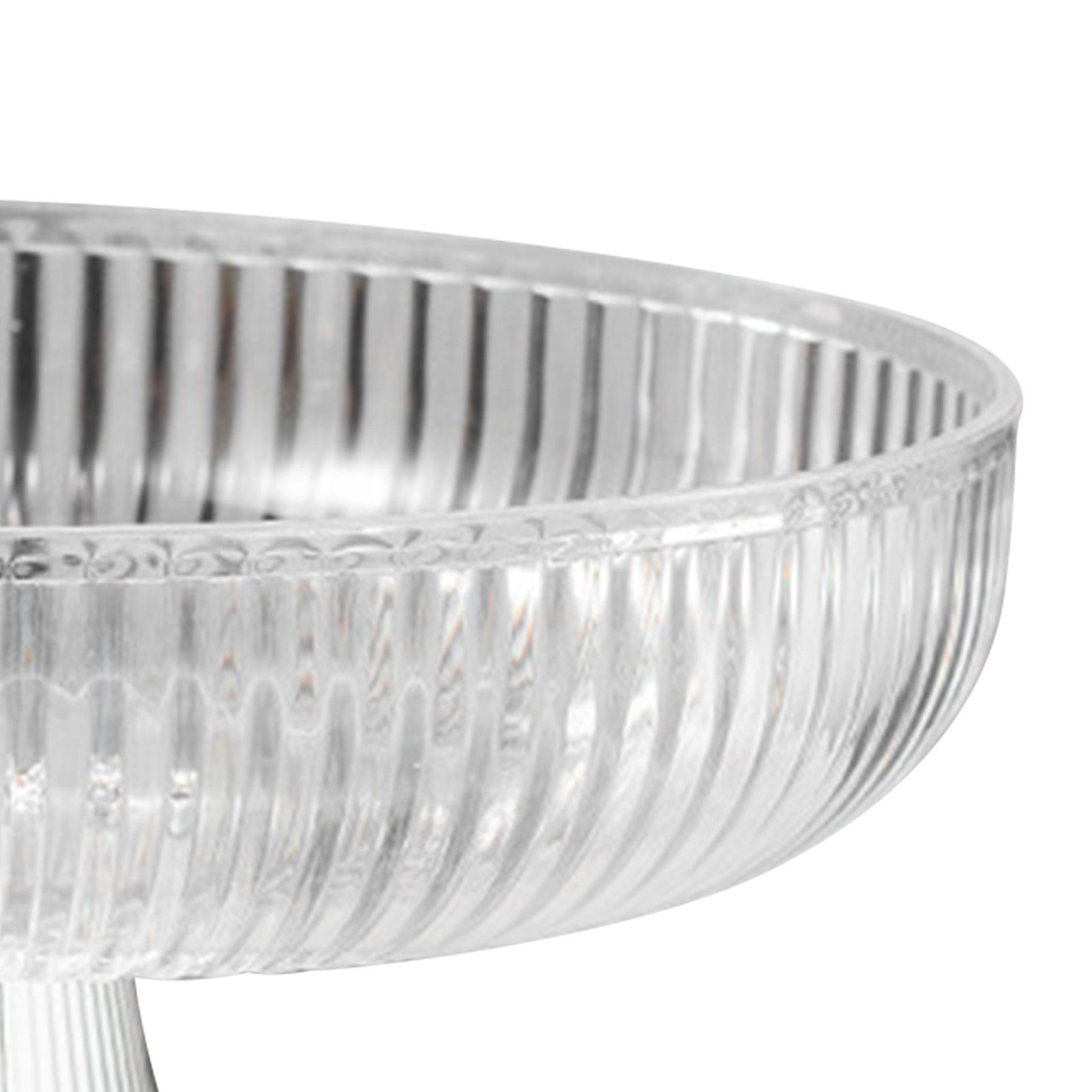 Fruit Plate Multifunctional Plastic Stylish Space Saving Decorative Snack Bowl view 9