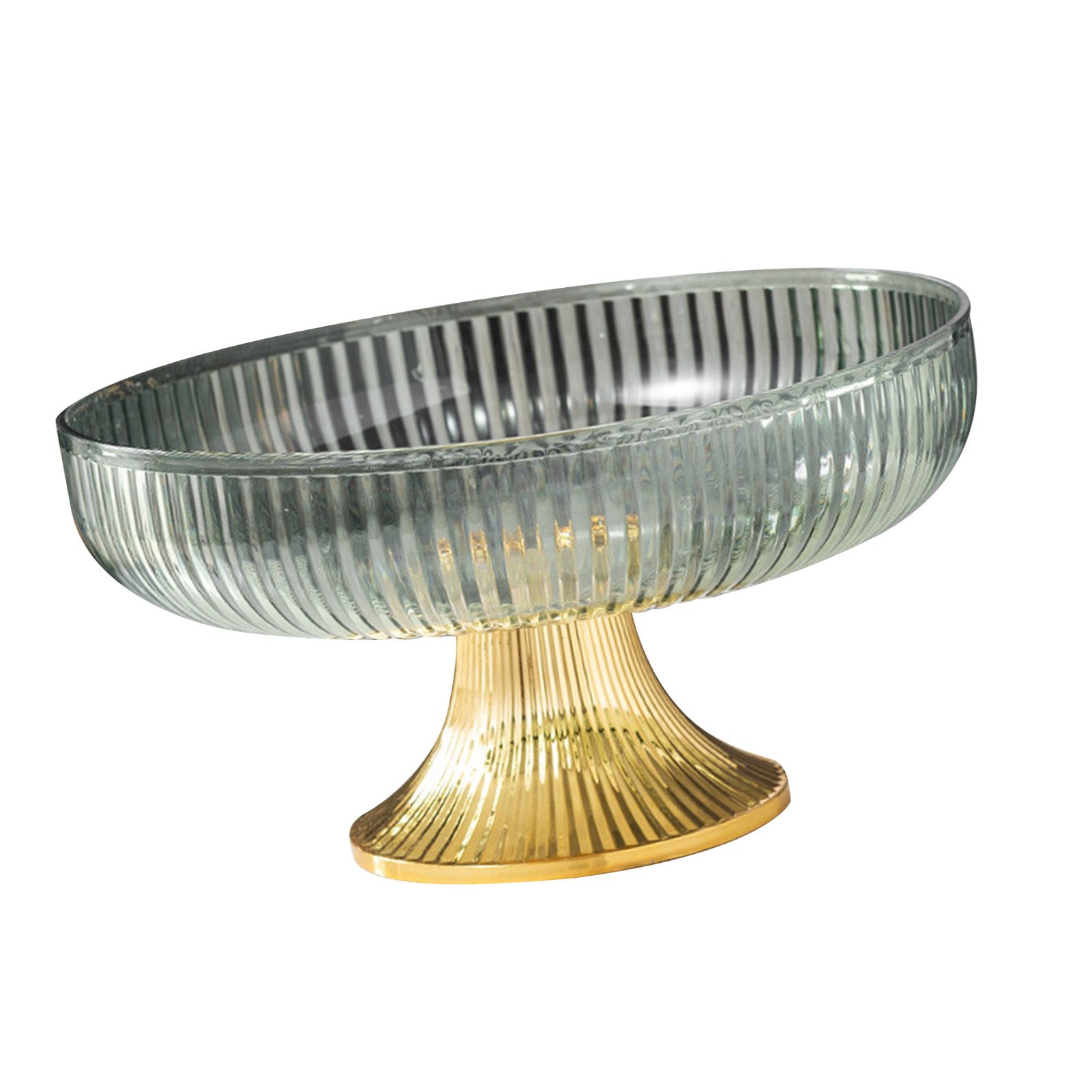 Fruit Plate Multifunctional Plastic Stylish Space Saving Decorative Snack Bowl view 2