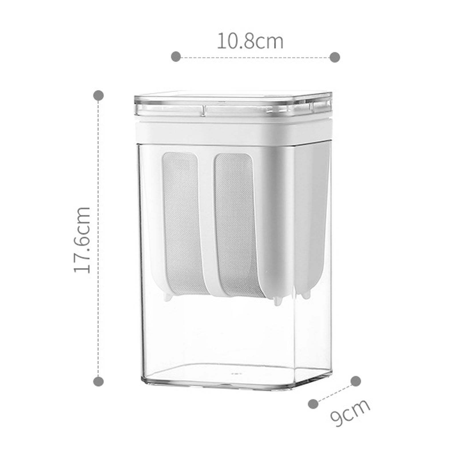 Yogurt Strainer with Extra Fine Mesh Strainer Bag Transparent Cover Multi view 10