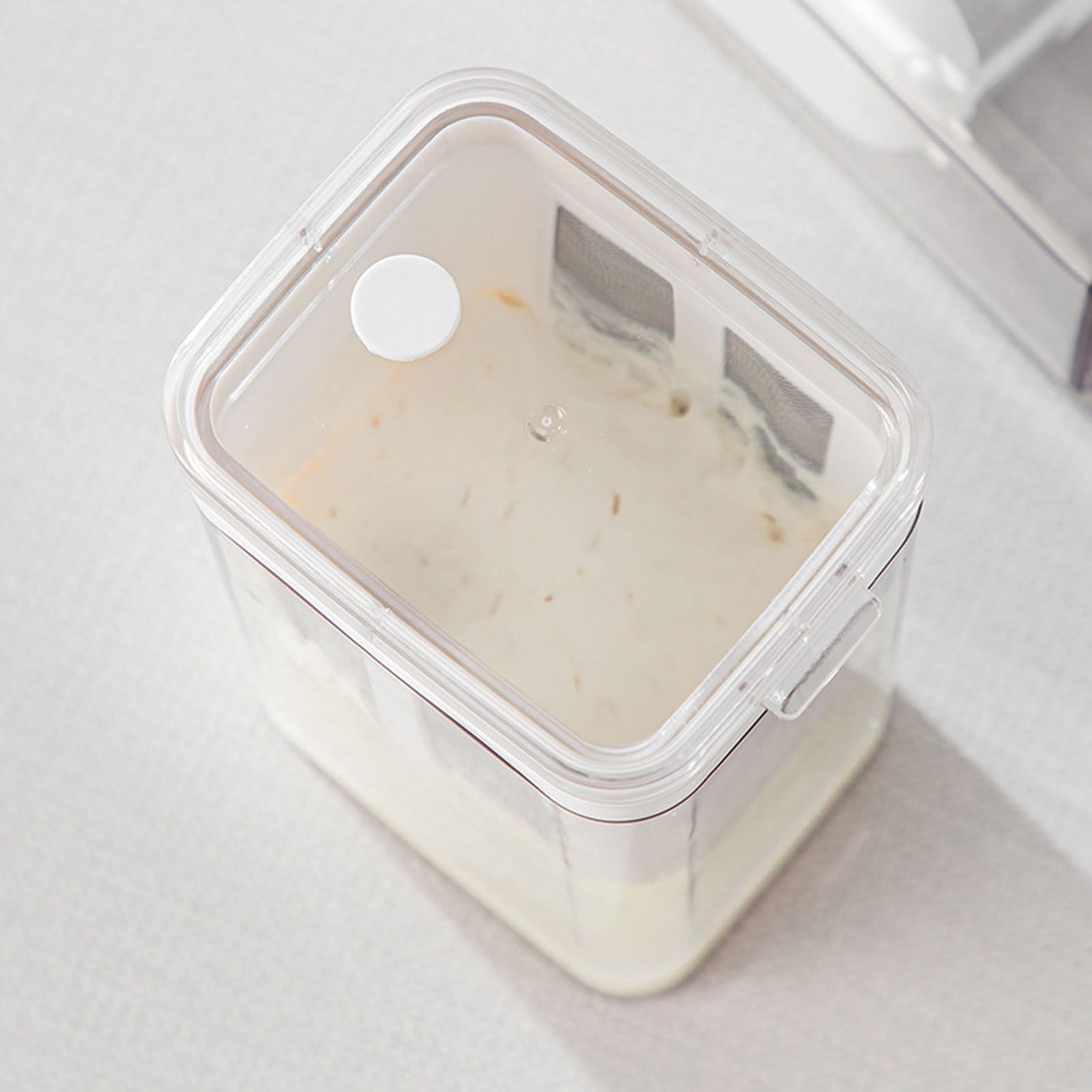 Yogurt Strainer with Extra Fine Mesh Strainer Bag Transparent Cover Multi view 14