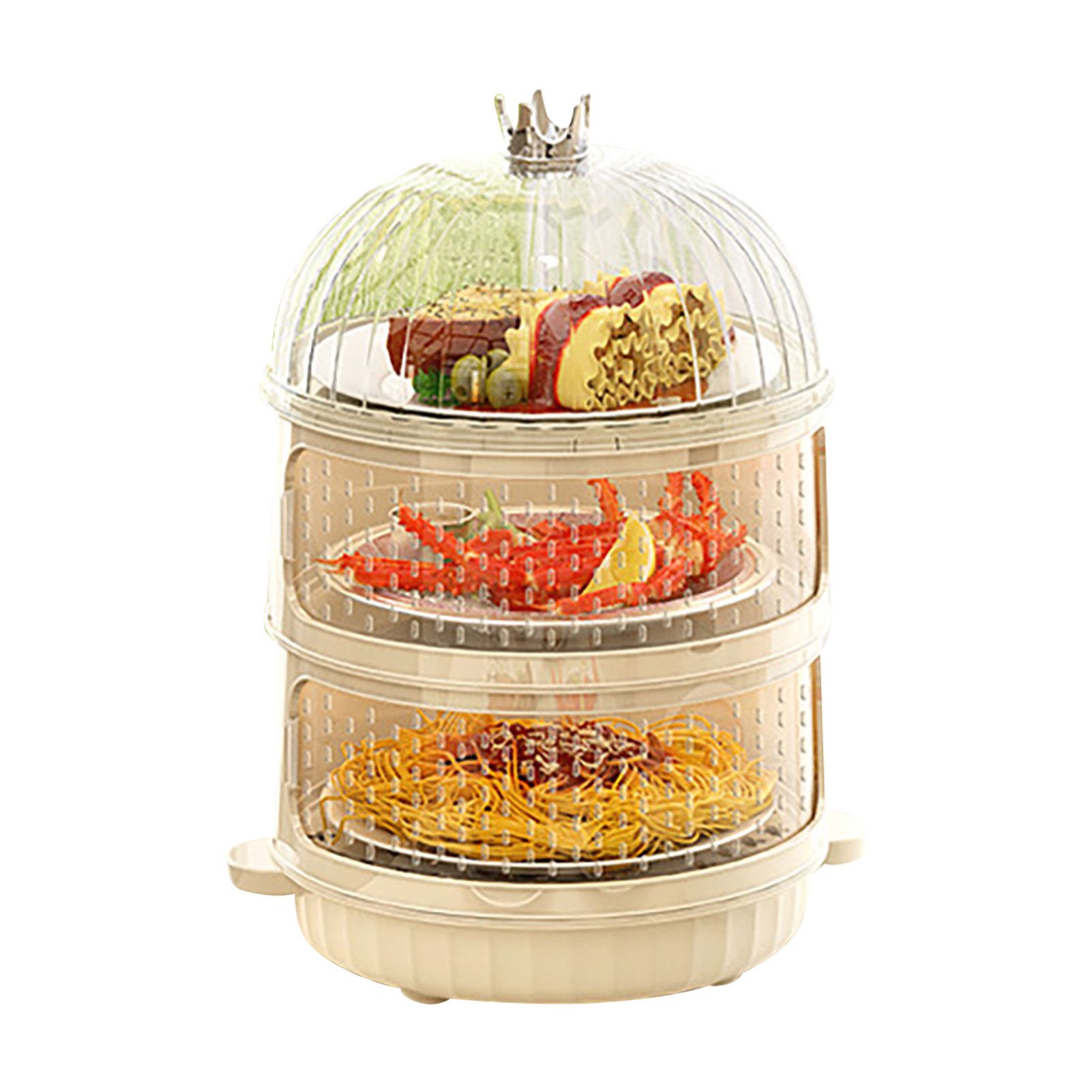 Dust Proof Food Storage Box Multi Functional Sealed Food Storage Container for