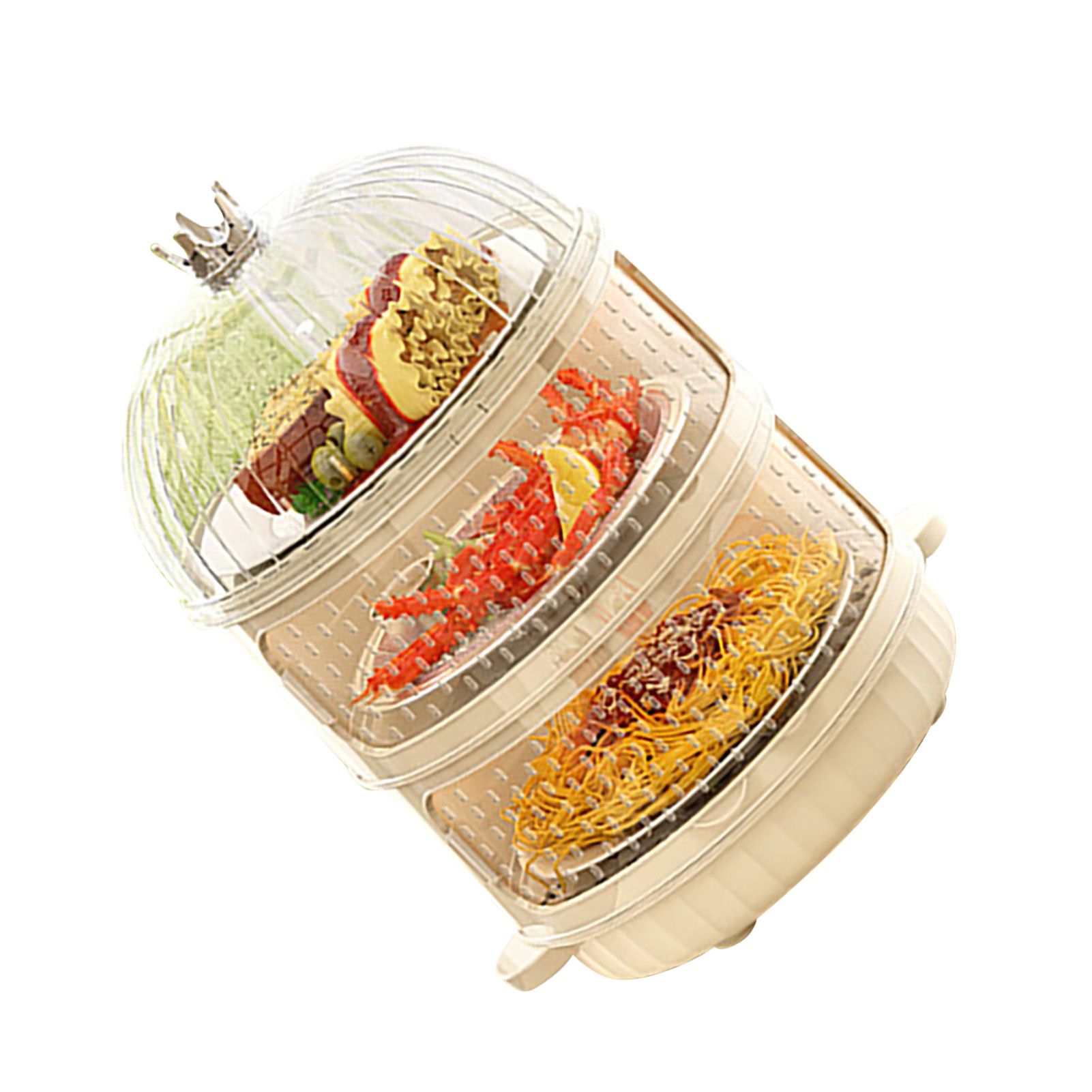Dust Proof Food Storage Box Multi Functional Sealed Food Storage Container for view 4