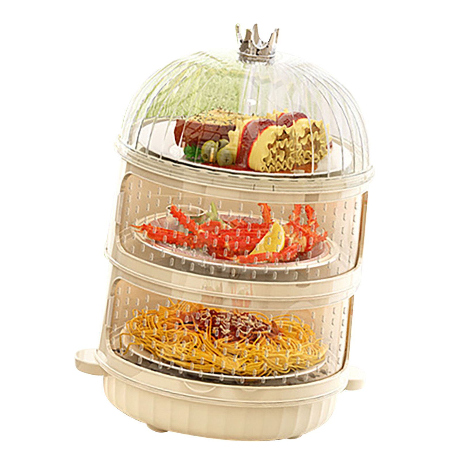 Dust Proof Food Storage Box Multi Functional Sealed Food Storage Container for view 7