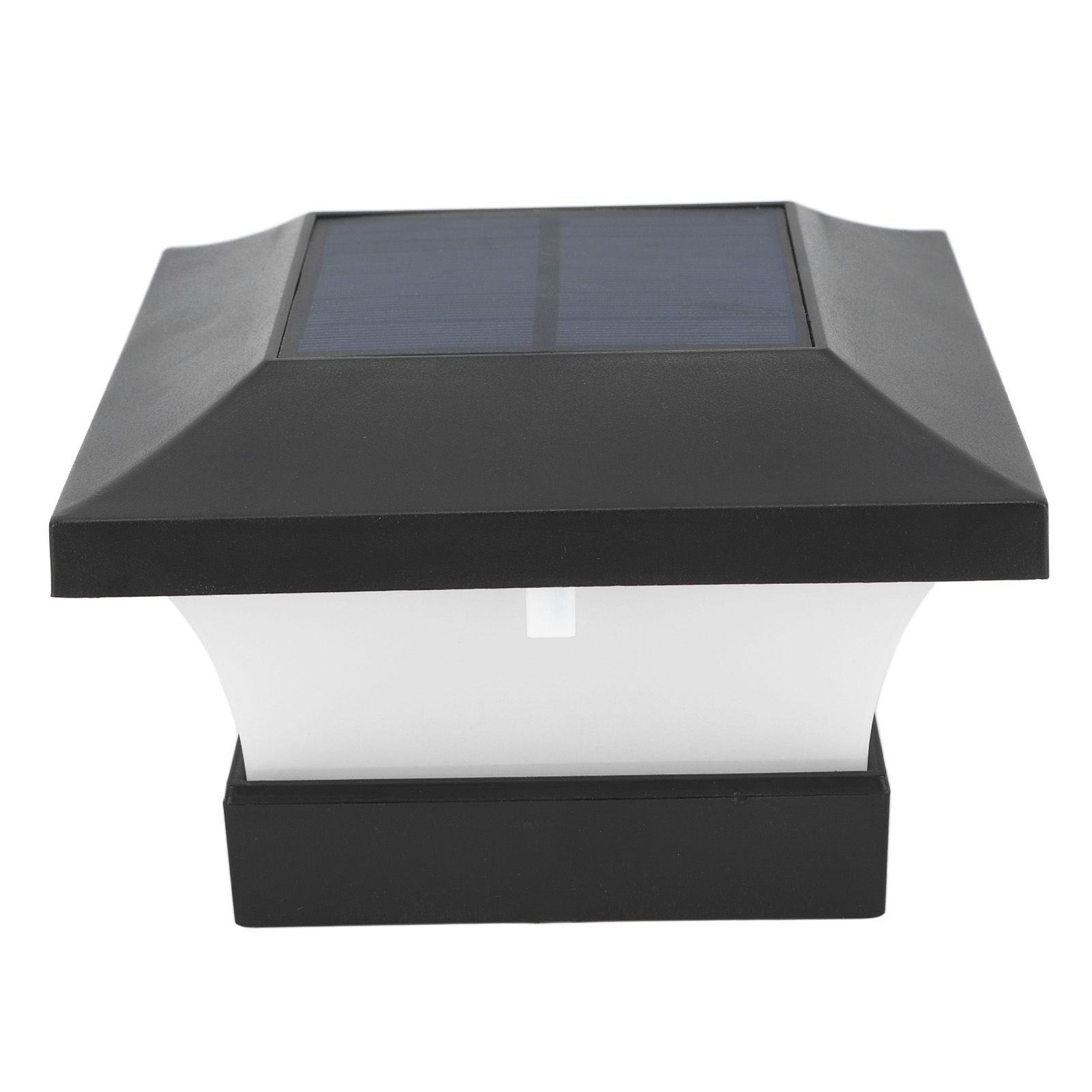 Solar Capital Lamp White Light 2000mAh IP65 LED Solar Post Cap Lights for view 3