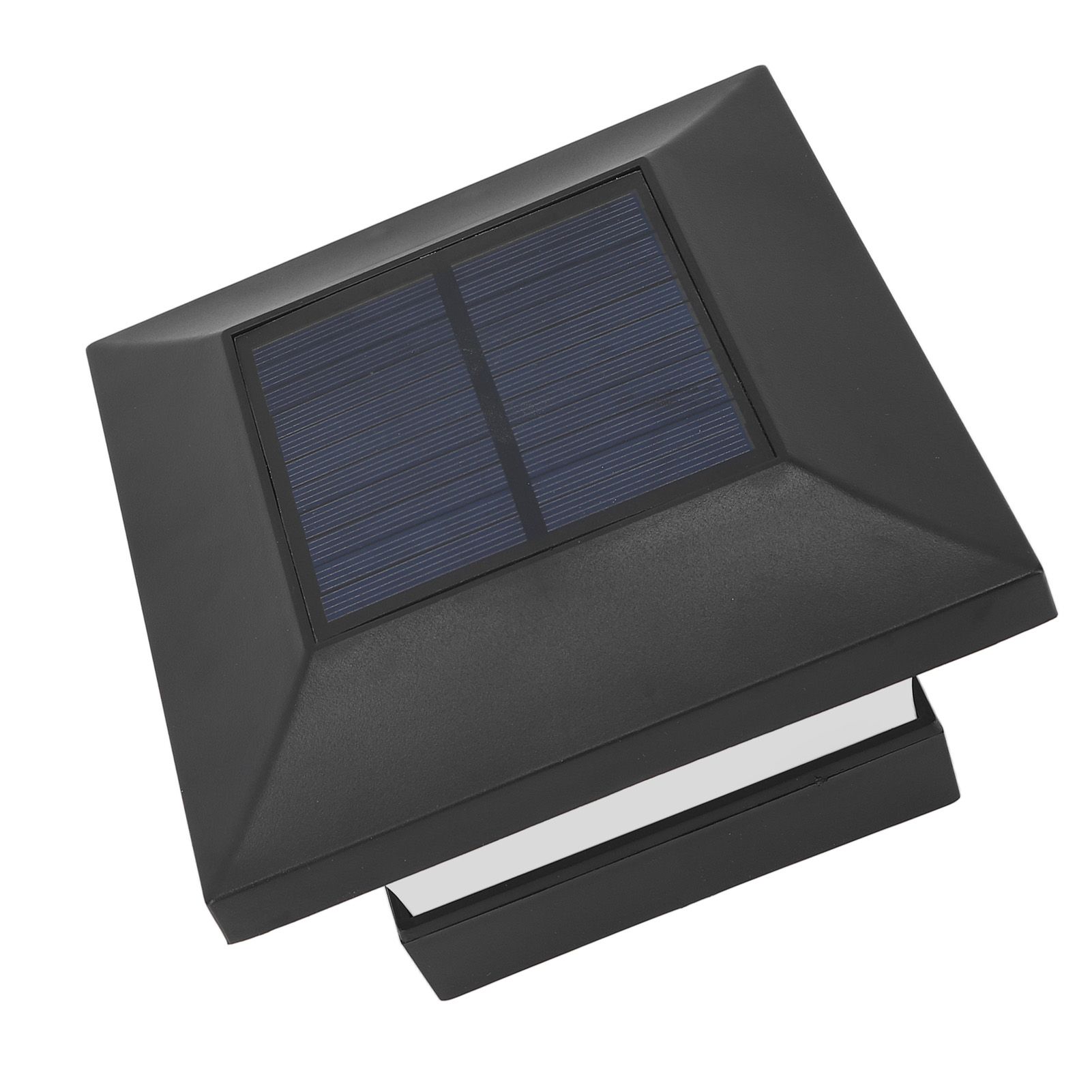 Solar Capital Lamp White Light 2000mAh IP65 LED Solar Post Cap Lights for view 8
