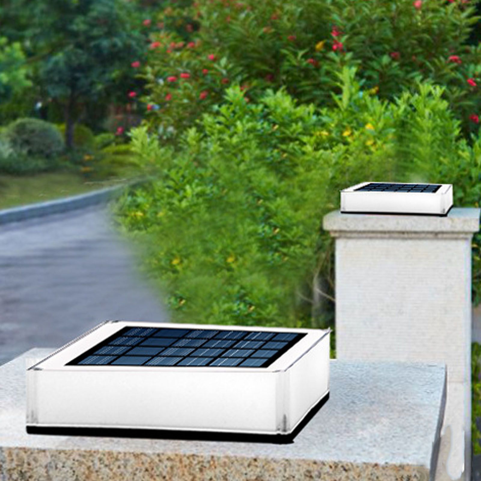 Outdoor Solar Post Light IP67 Waterproof Solar Powered Post Light for view 11