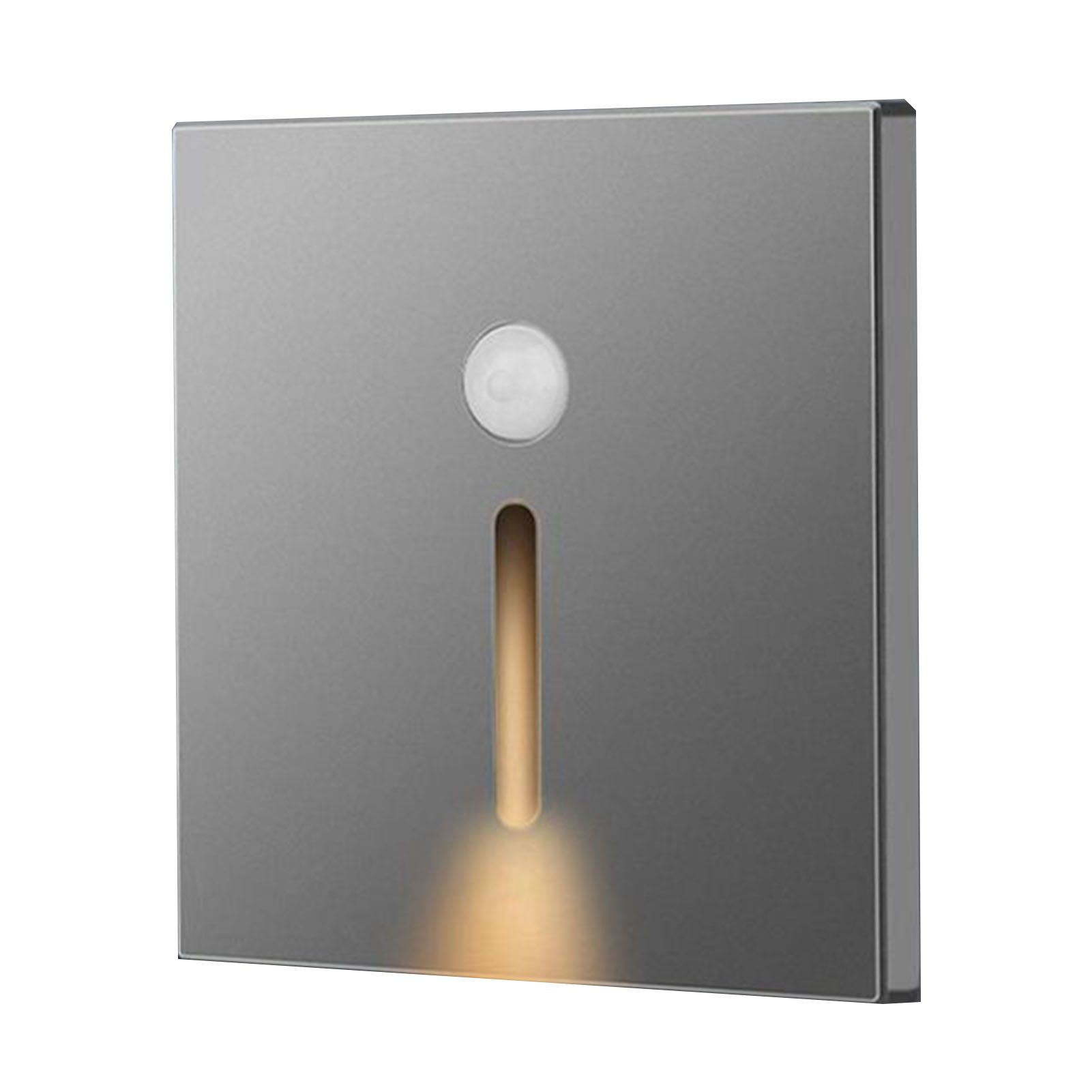 LED Motion Sensor Night Light ABS Small LED Induction Lamp for Bedside