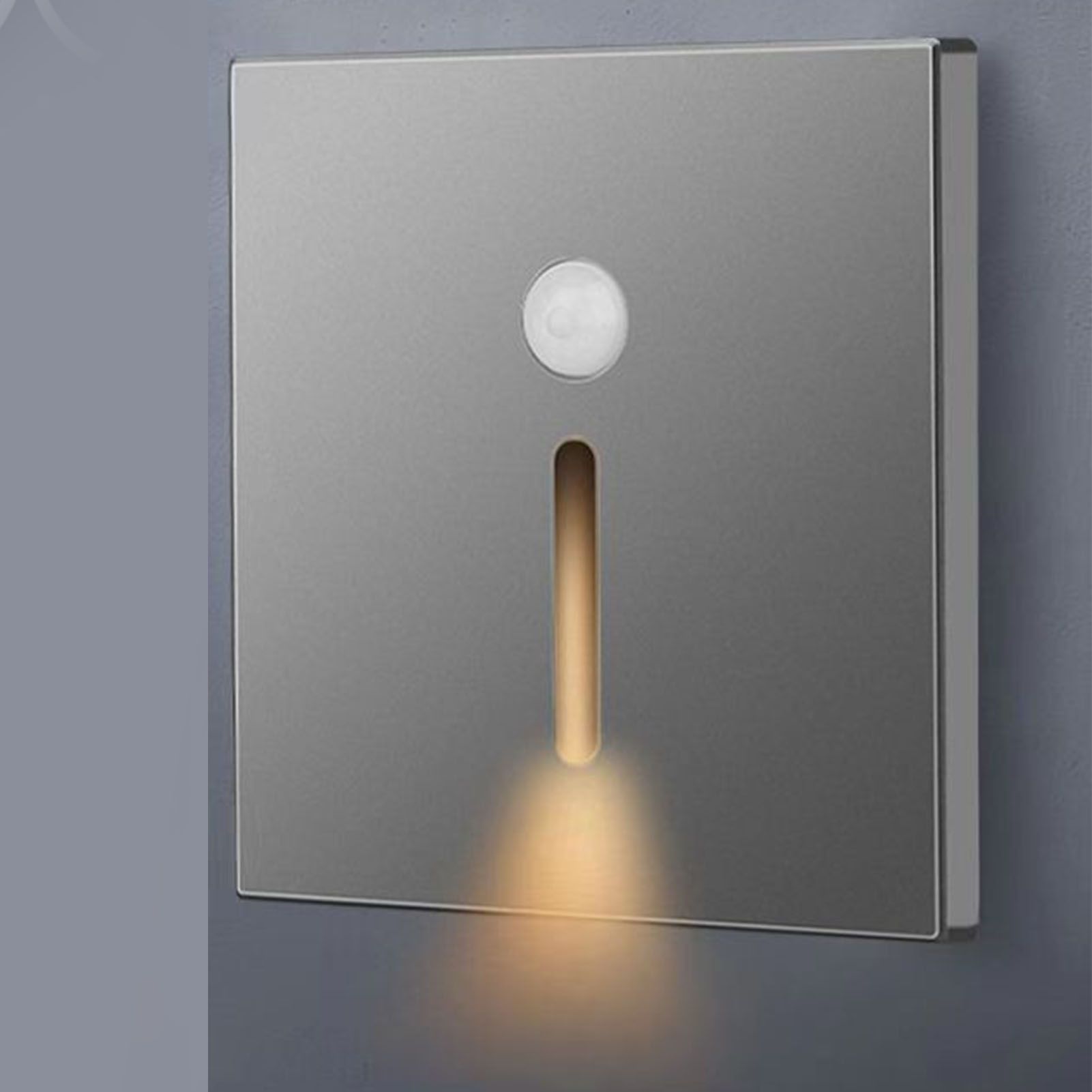 LED Motion Sensor Night Light ABS Small LED Induction Lamp for Bedside view 7